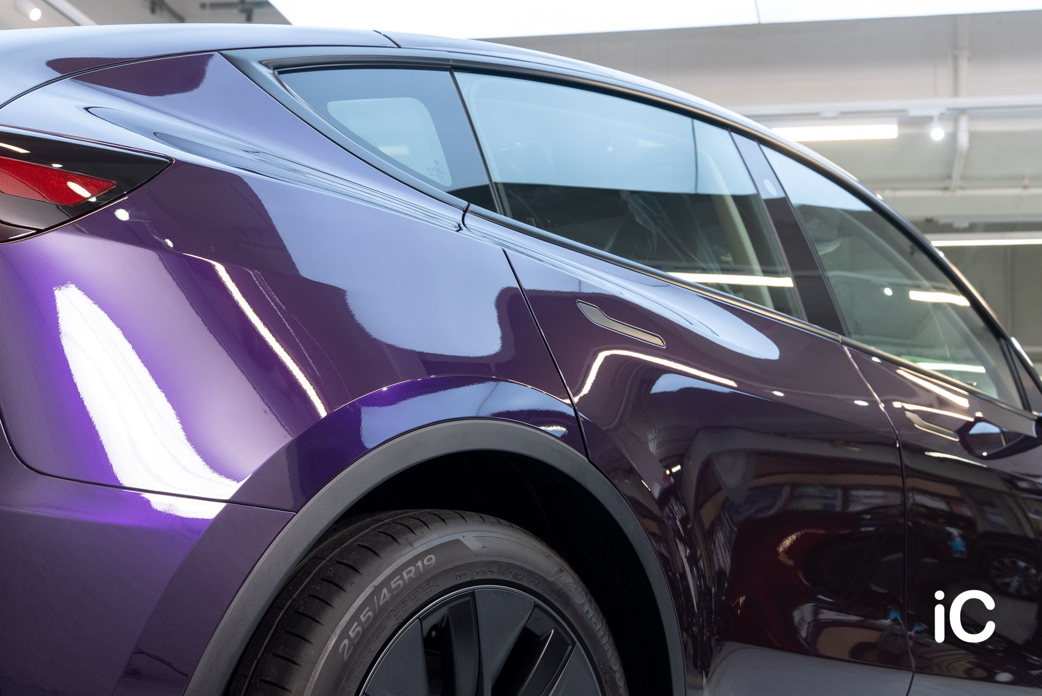 Tesla Model Y 轉色 PPF 施工作品
