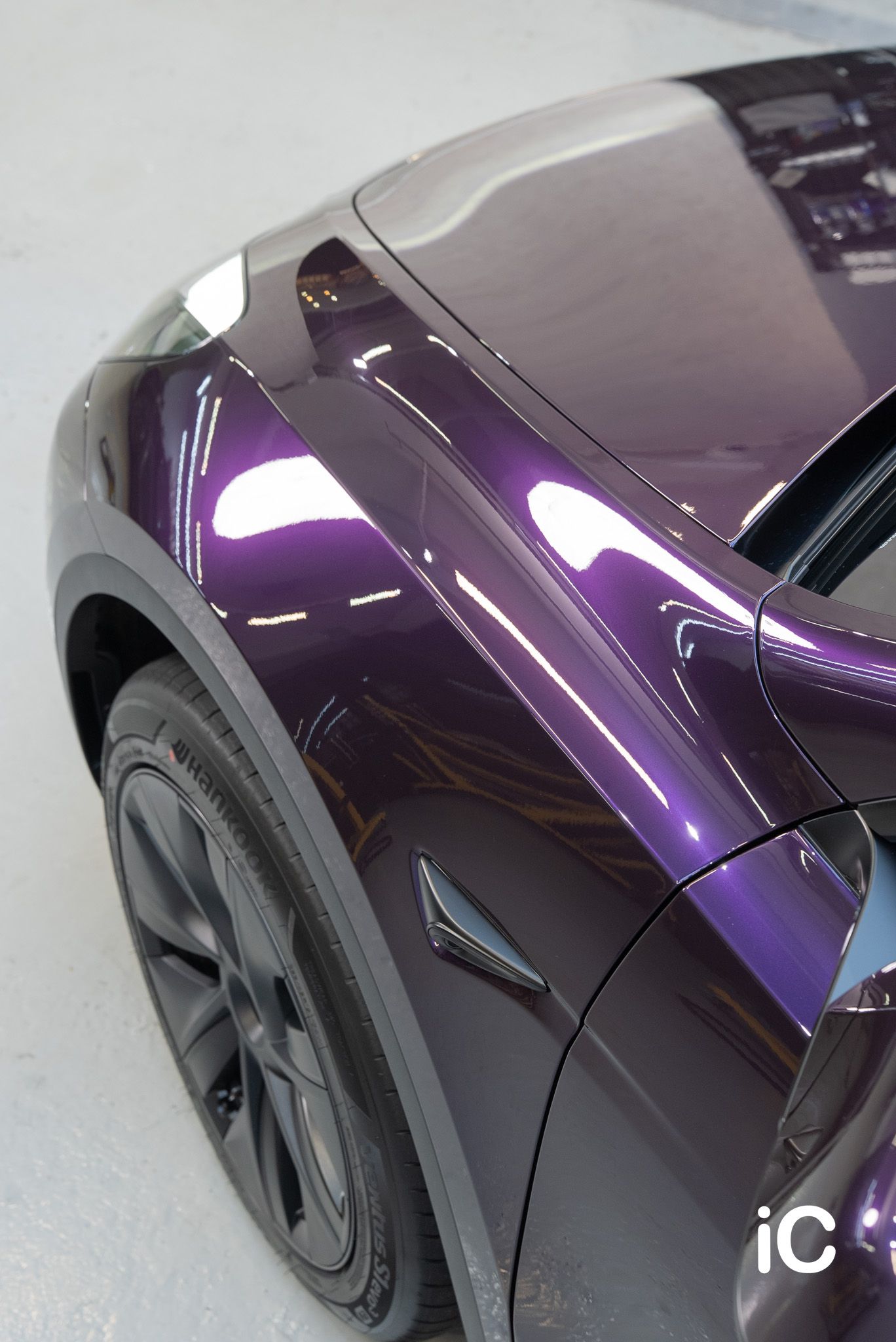 Tesla Model Y 轉色 PPF 施工作品
