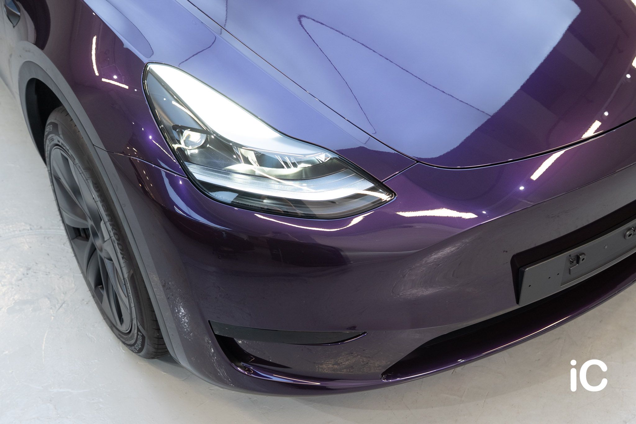 Tesla Model Y 轉色 PPF 施工作品
