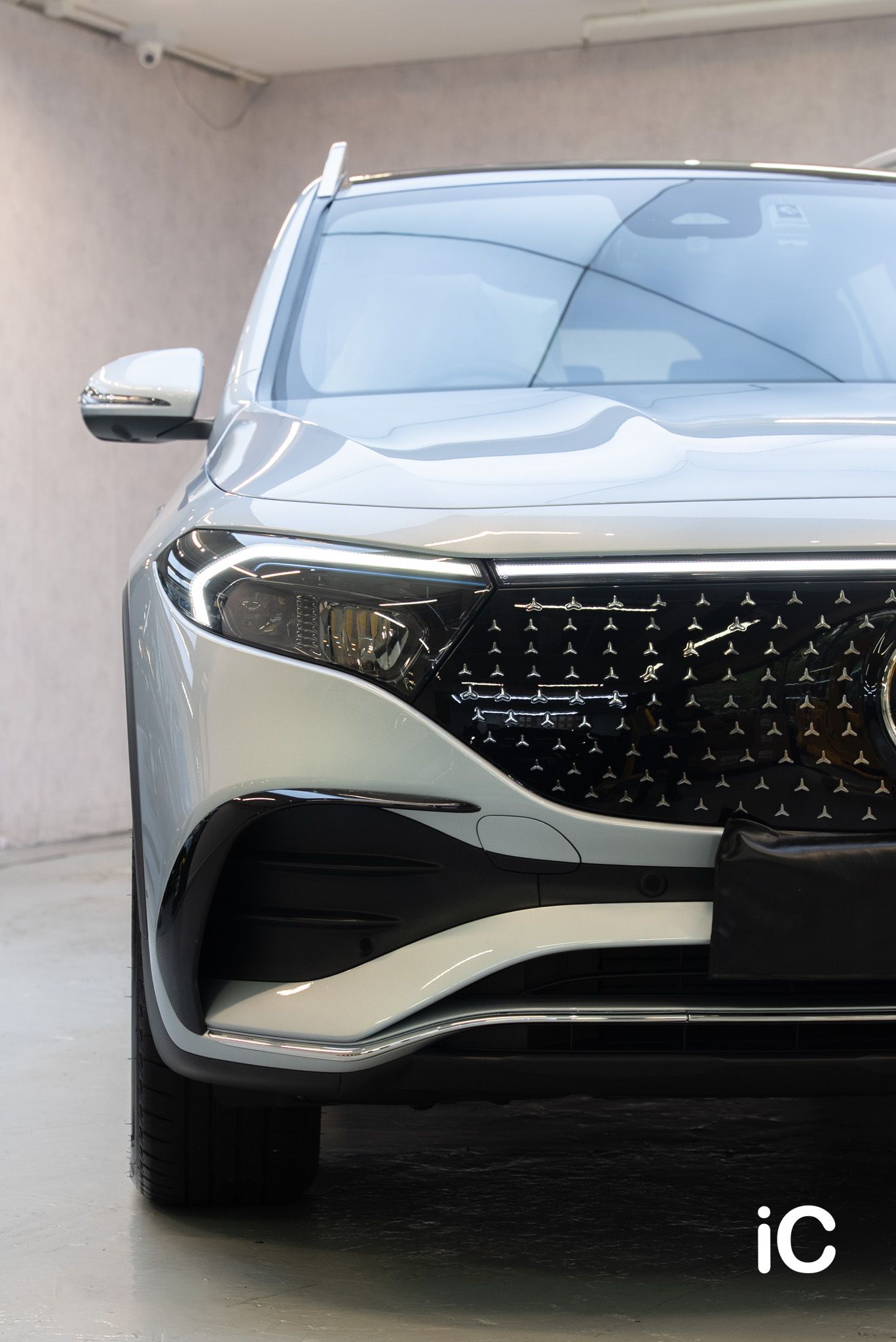 Mercedes-Benz EQB 透明 PPF 施工作品