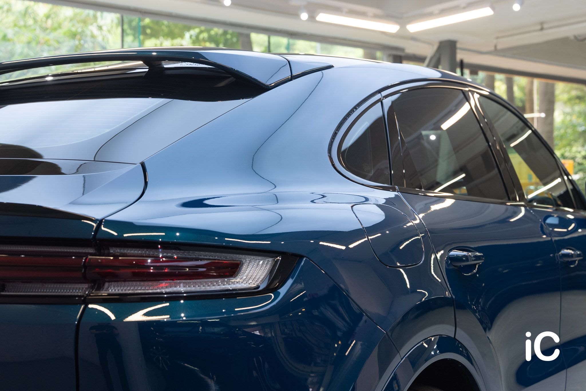Porsche Cayenne 透明 PPF 施工作品