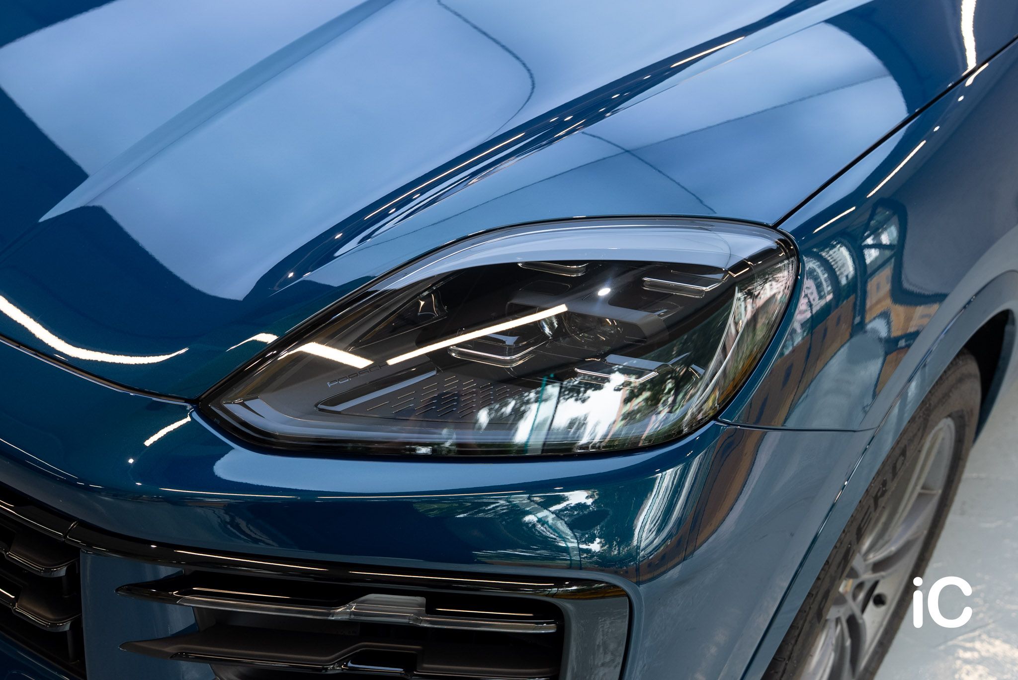 Porsche Cayenne 透明 PPF 施工作品