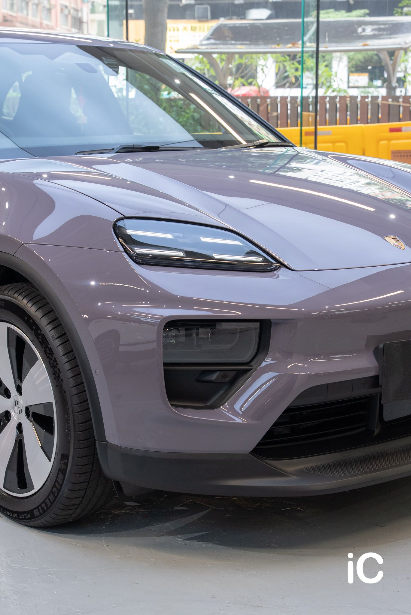 Porsche Macan EV 透明 PPF 施工作品