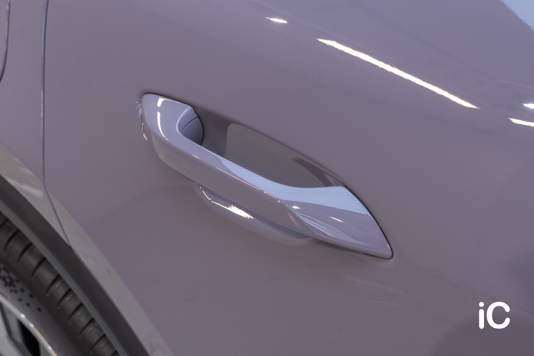 Porsche Macan EV 透明 PPF 施工作品