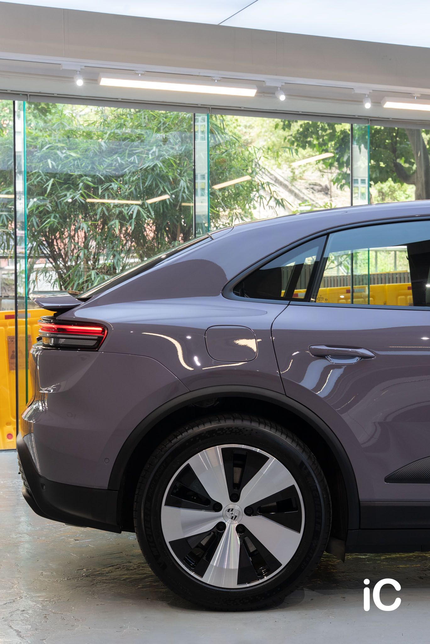 Porsche Macan EV 透明 PPF 施工作品
