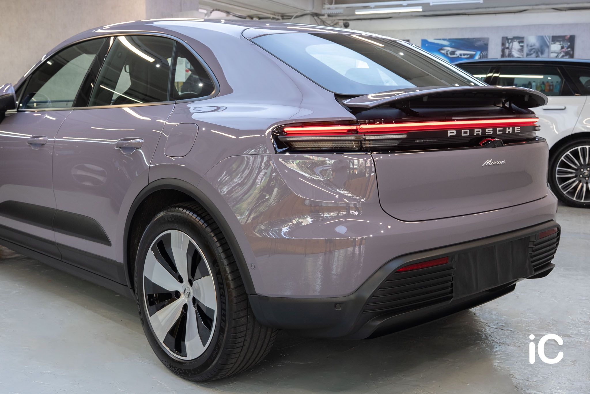 Porsche Macan EV 透明 PPF 施工作品