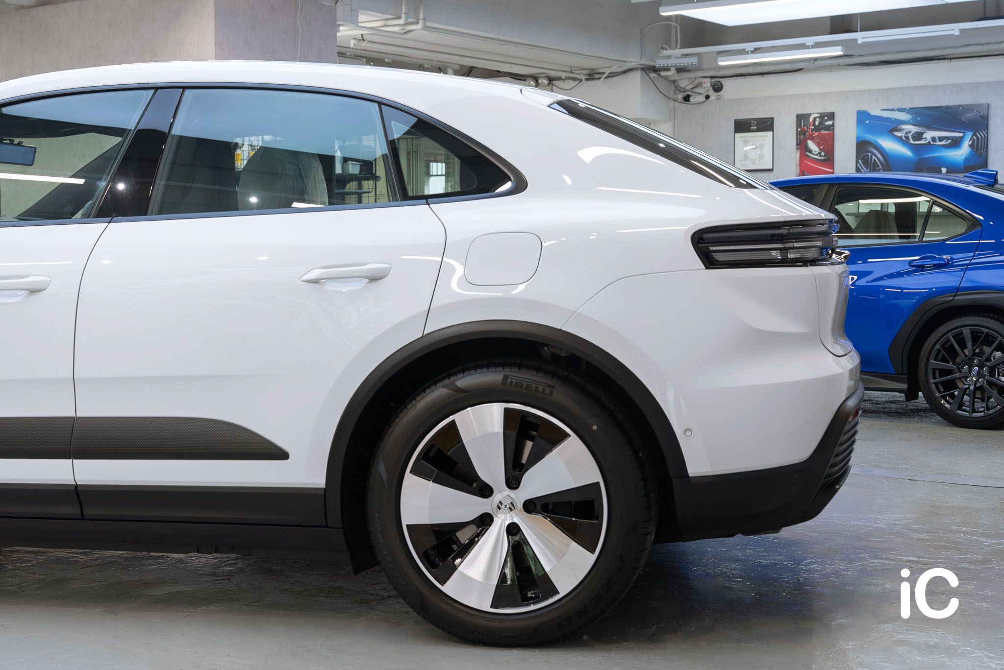 Porsche Macan EV 透明 PPF 施工作品