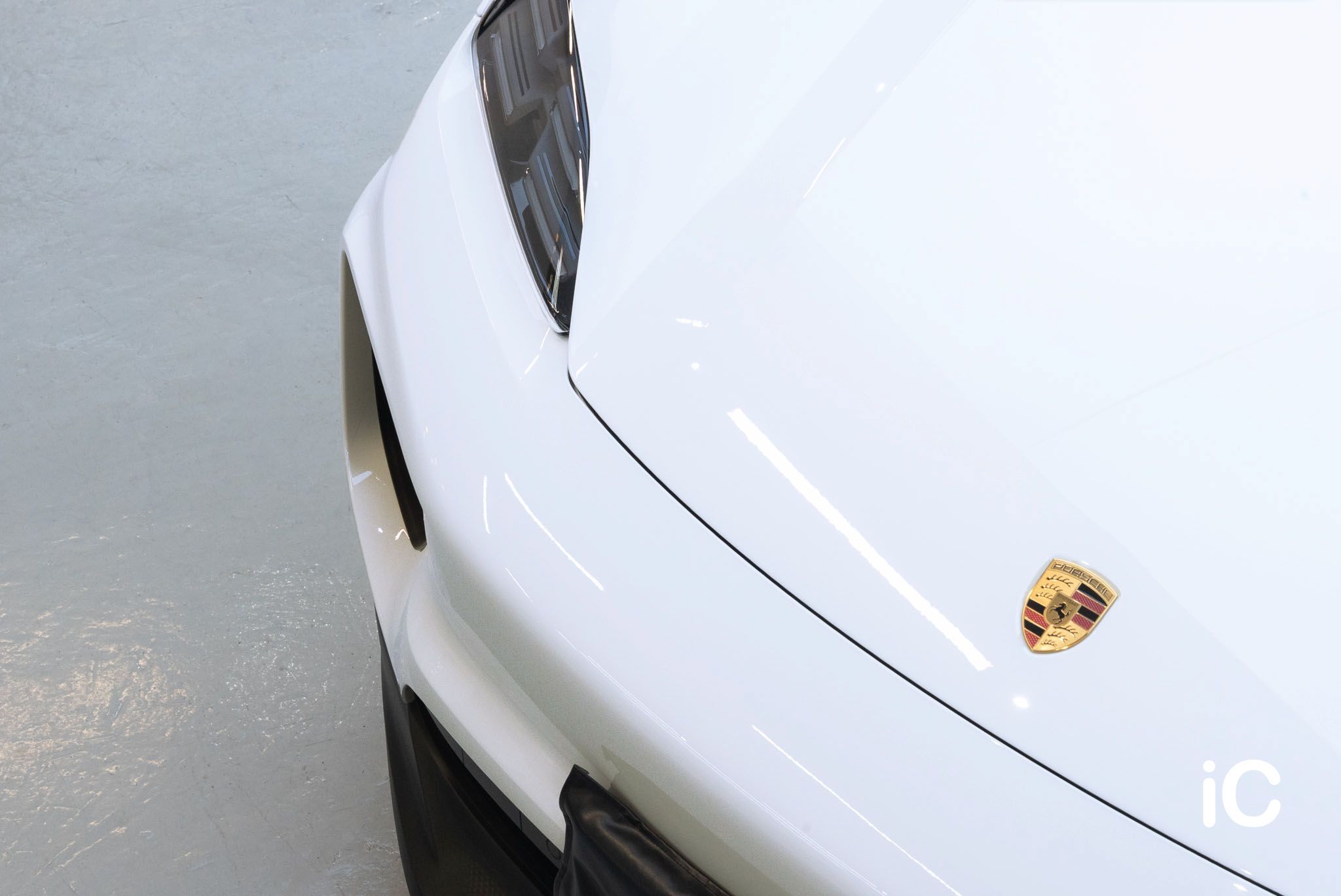Porsche Macan EV 透明 PPF 施工作品