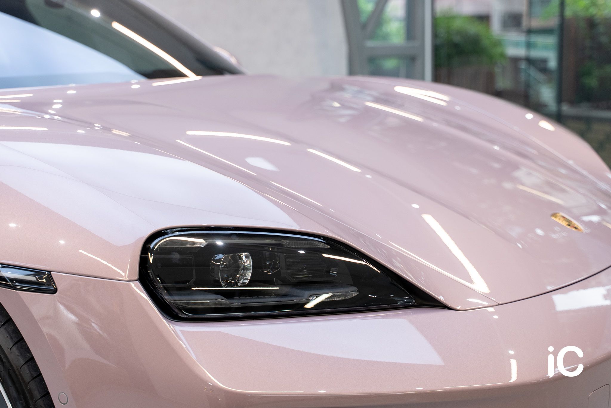 Porsche Taycan 4S 透明 PPF 施工作品