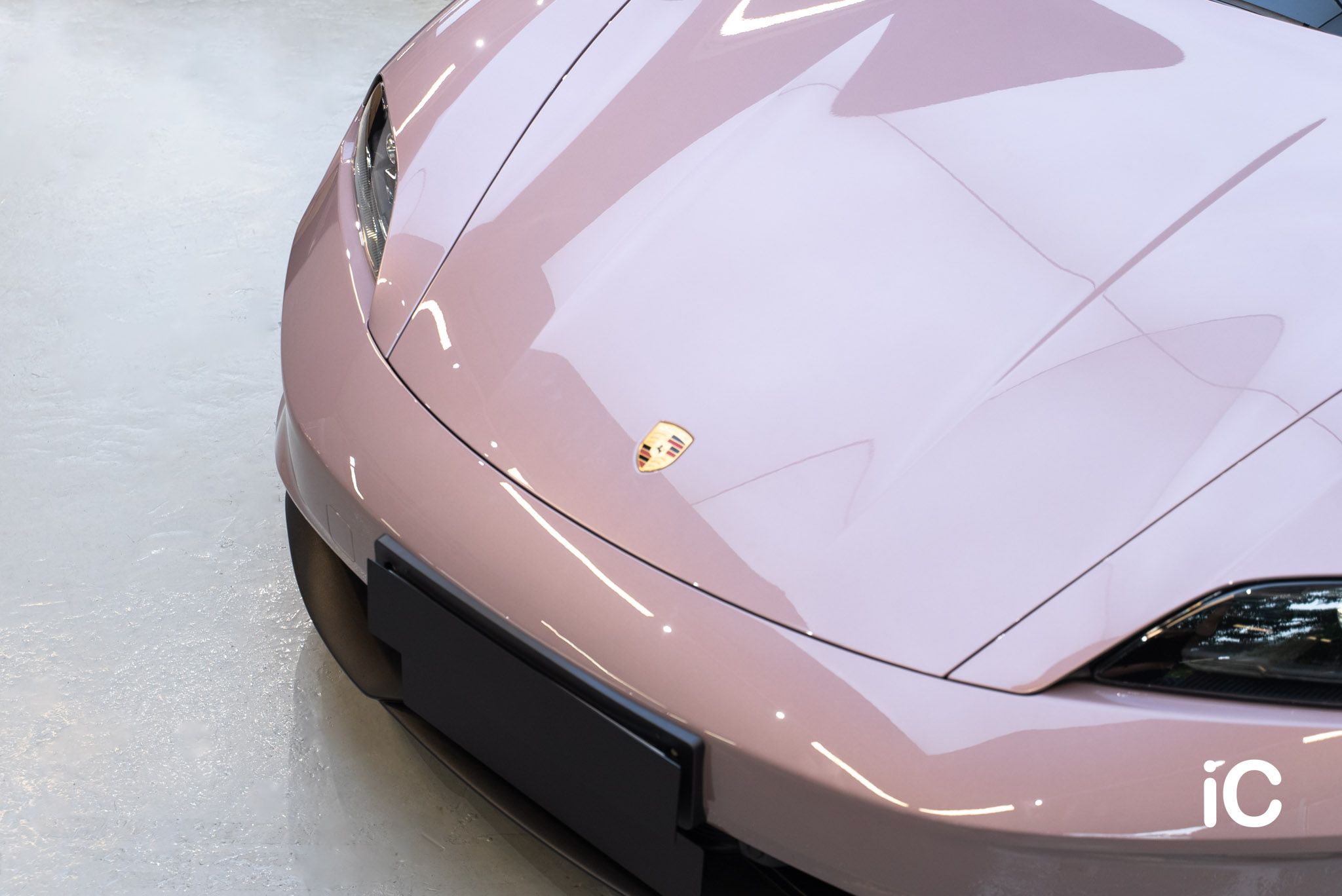 Porsche Taycan 4S 透明 PPF 施工作品