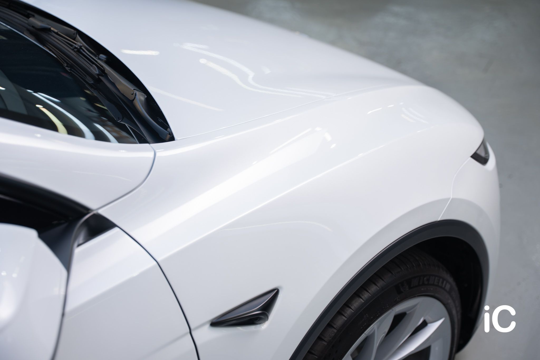 Tesla Model Y 鍍膜 施工作品