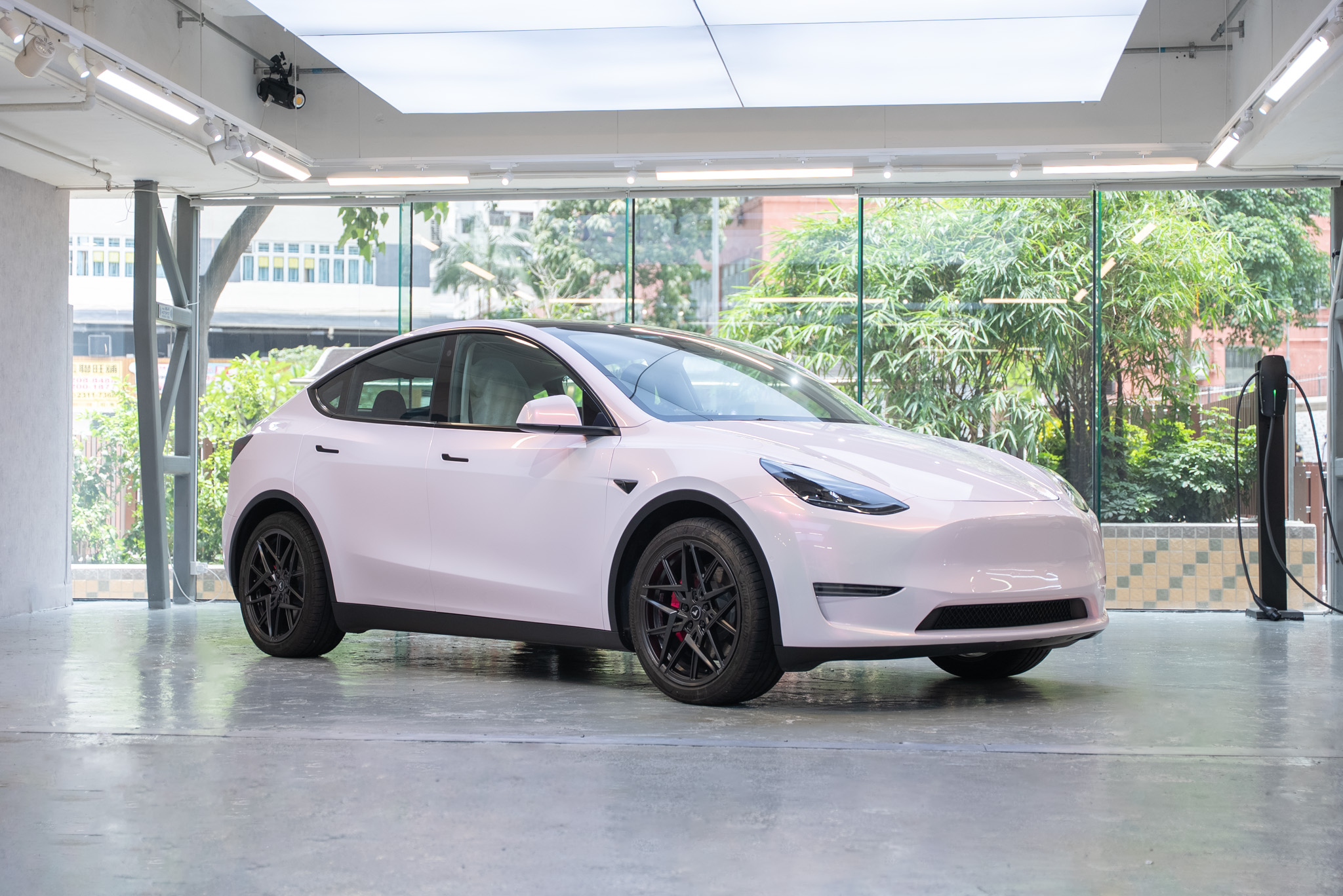 Tesla Model Y 轉色 PPF 施工作品