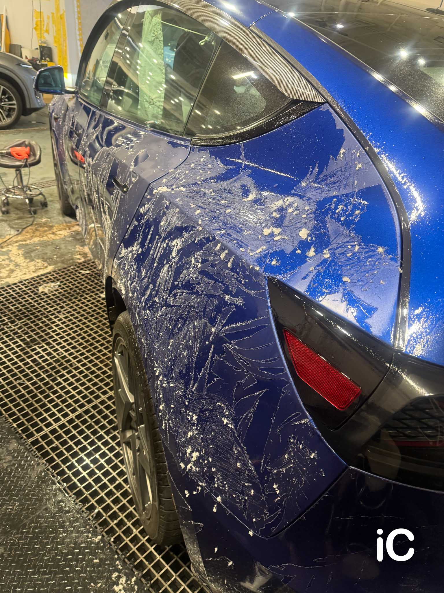 Tesla Model Y 轉色 PPF 施工作品