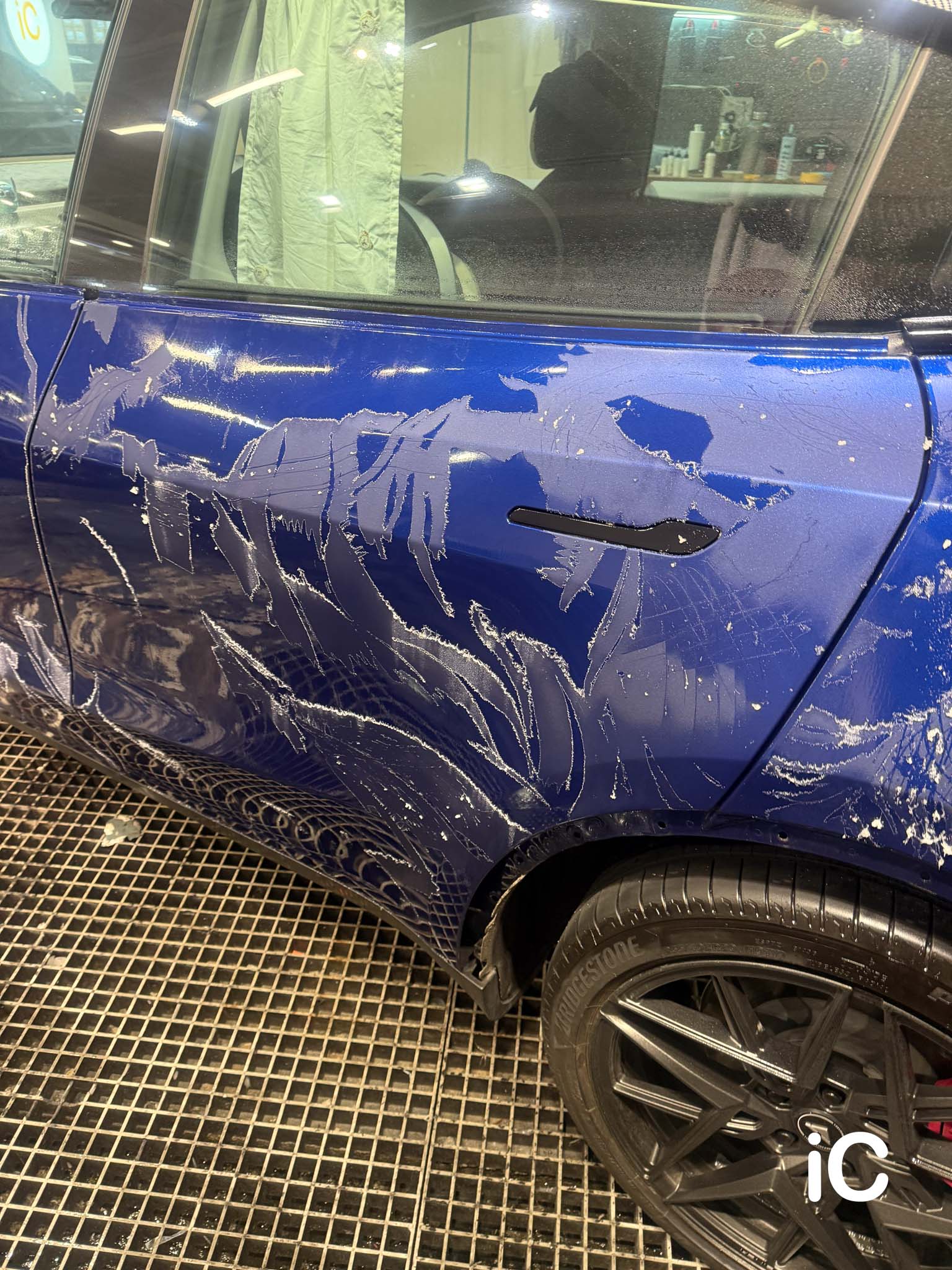 Tesla Model Y 轉色 PPF 施工作品