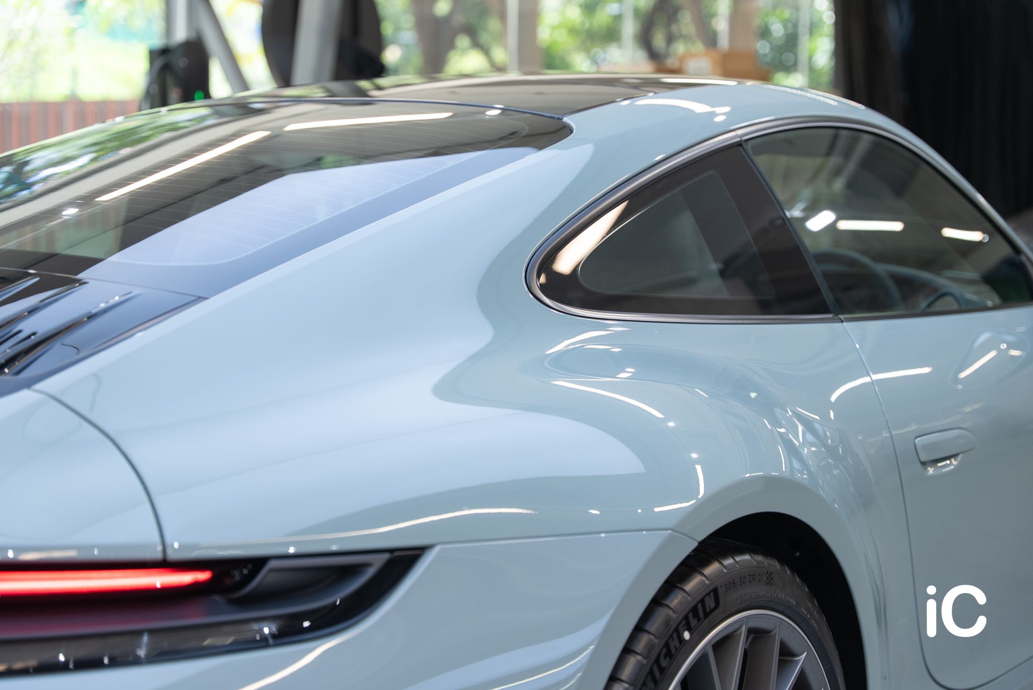 Porsche 911 透明 PPF 施工作品