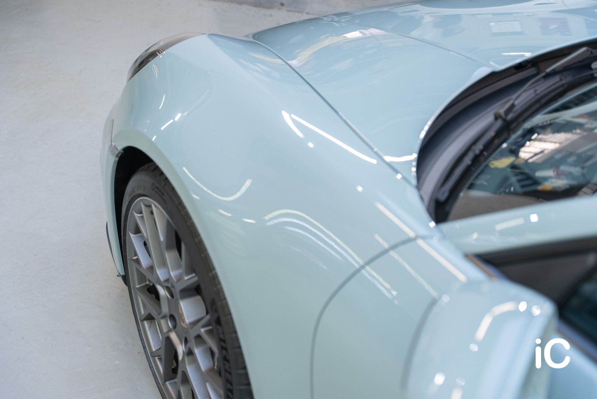 Porsche 911 透明 PPF 施工作品