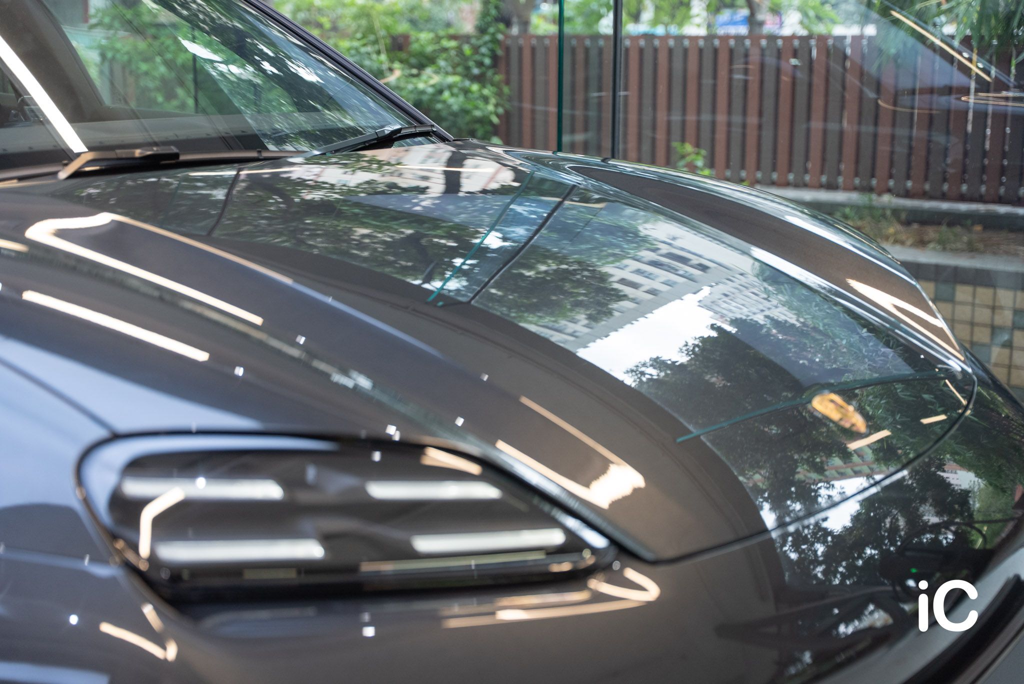 Porsche Macan EV 透明 PPF 施工作品
