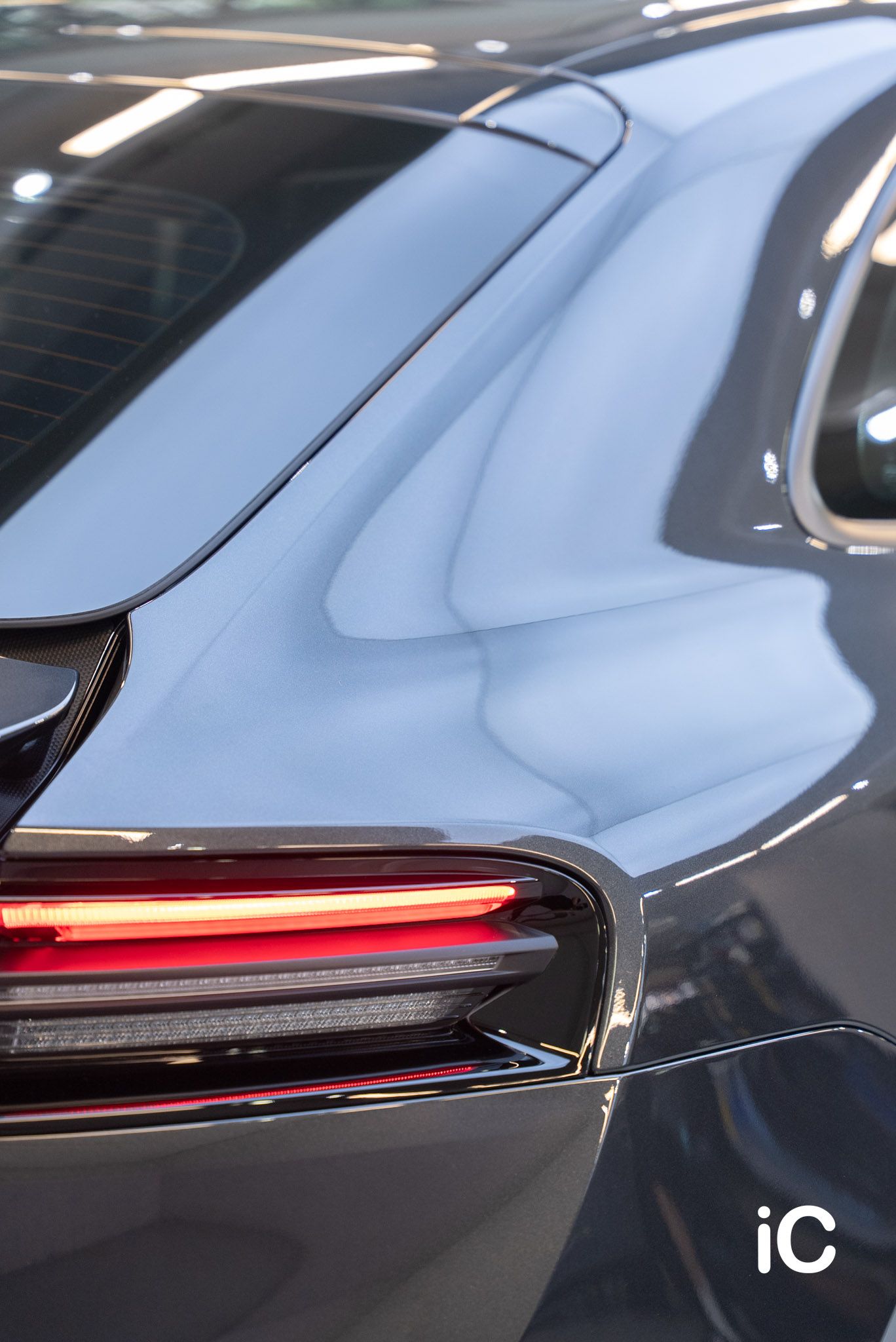 Porsche Macan EV 透明 PPF 施工作品