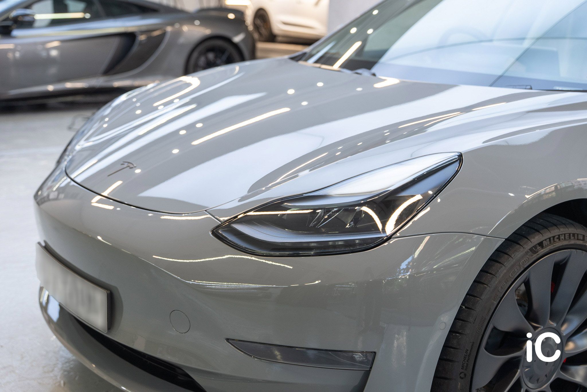 Tesla Model 3 轉色 PPF 施工作品