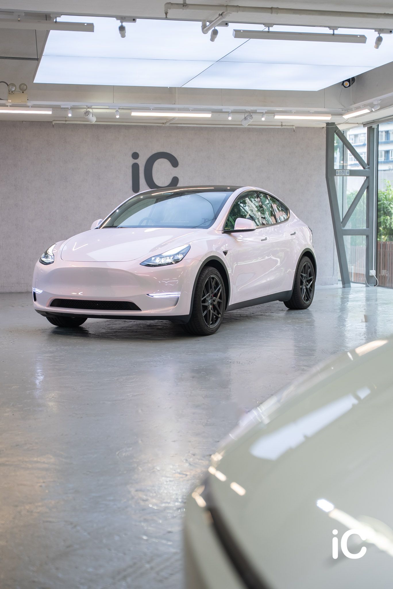 Tesla Model Y 轉色 PPF 施工作品