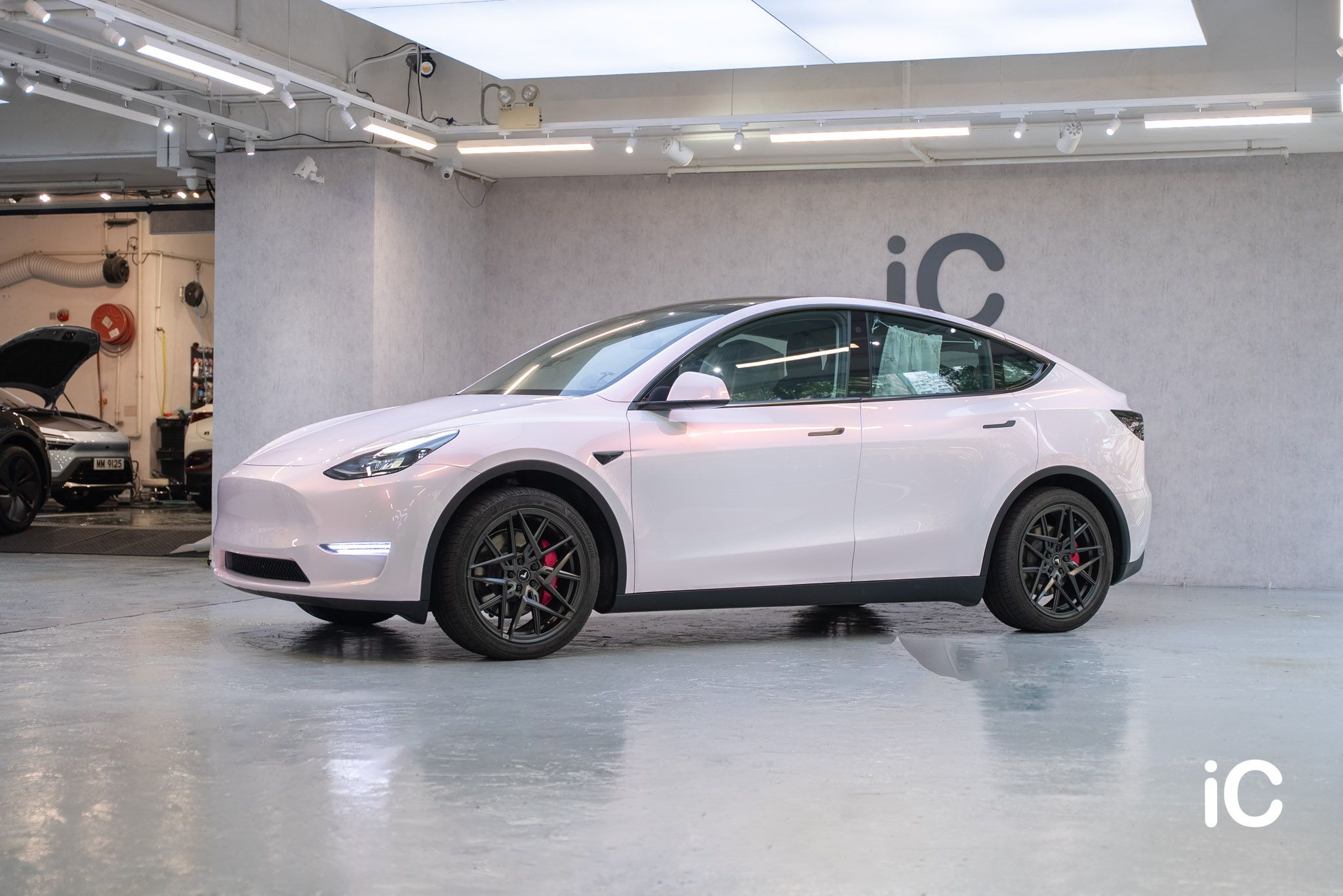 Tesla Model Y 轉色 PPF 施工作品