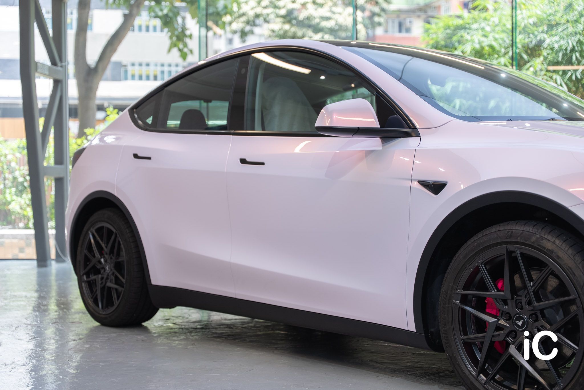 Tesla Model Y 轉色 PPF 施工作品