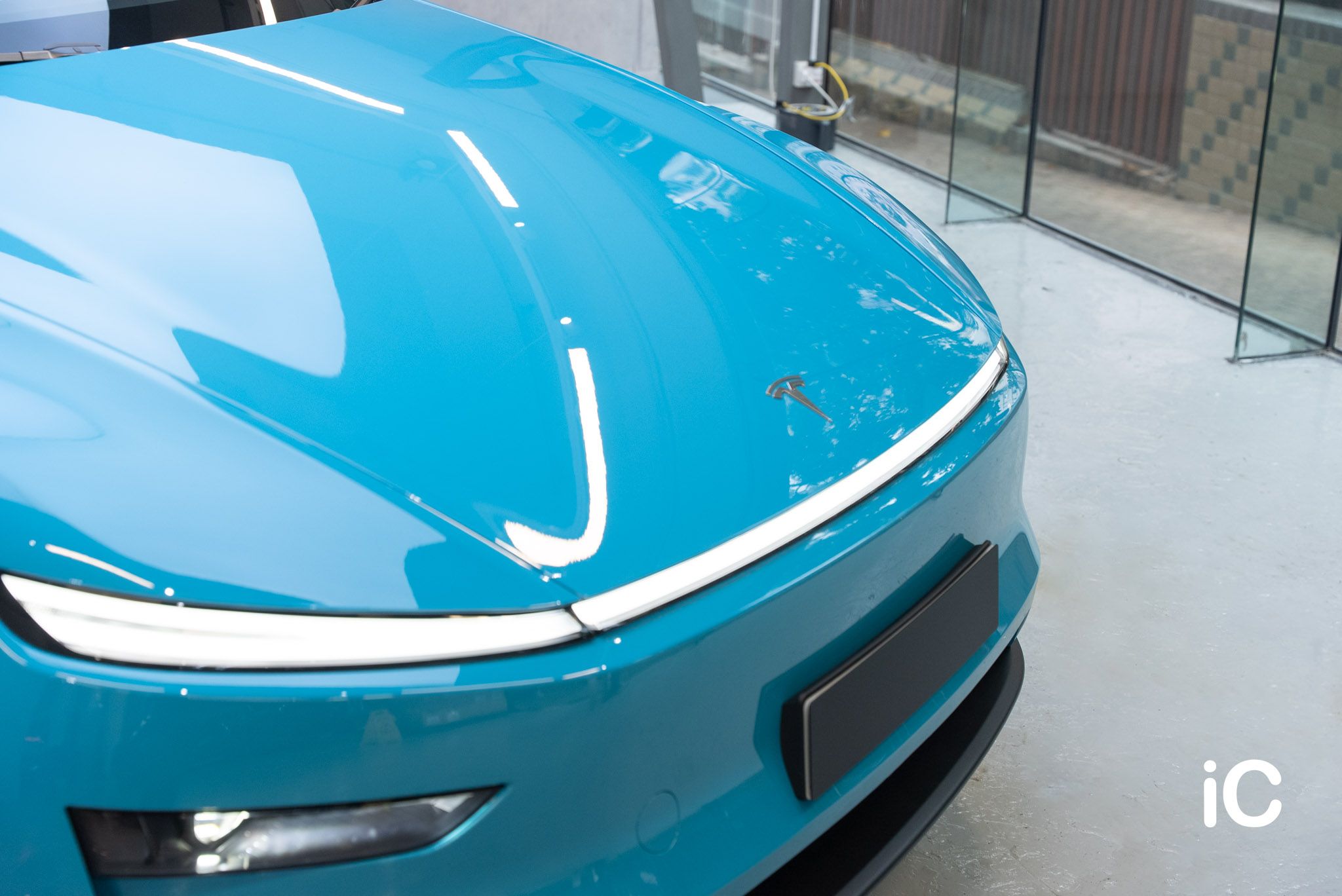 Tesla Model Y 轉色 PPF 施工作品