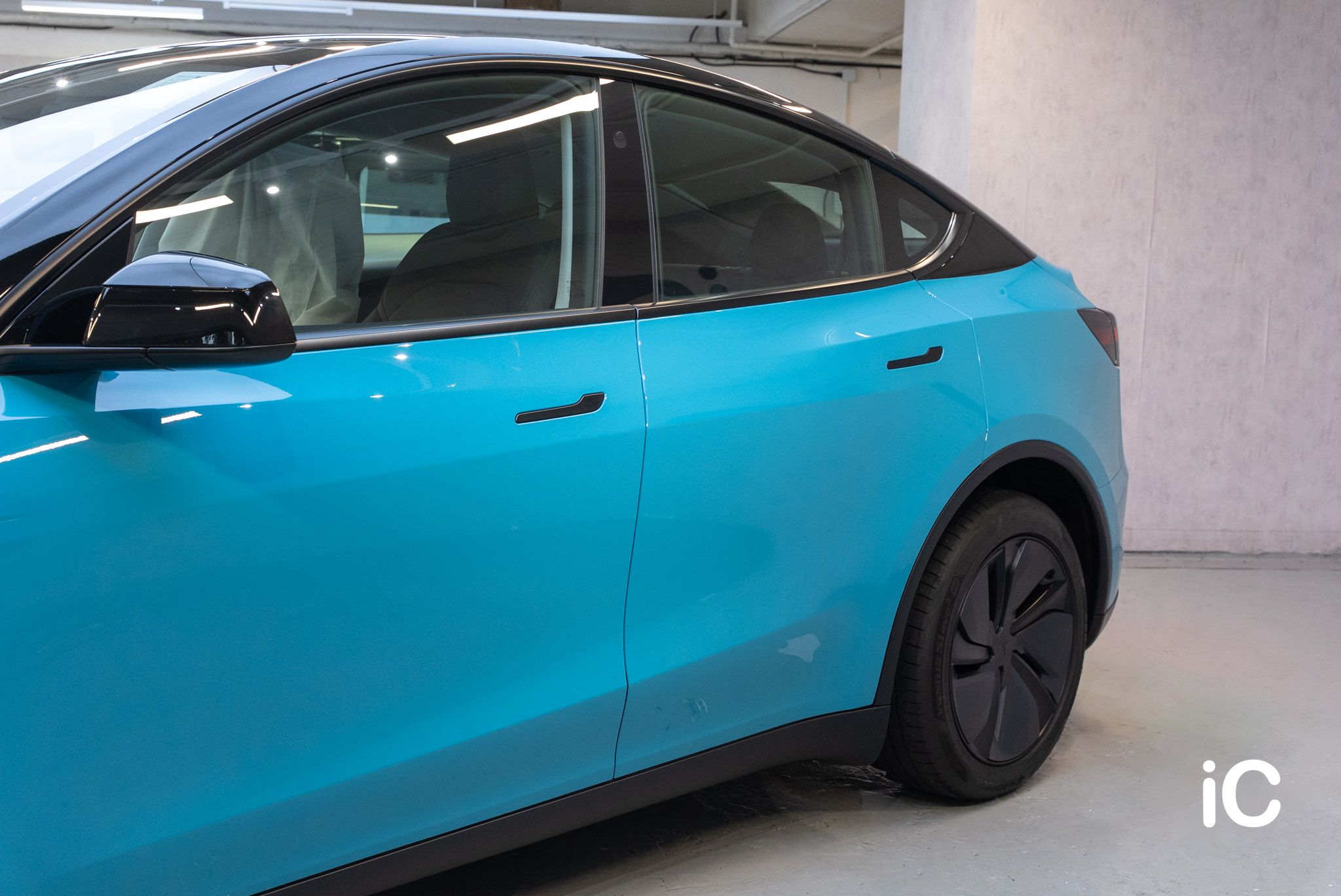 Tesla Model Y 轉色 PPF 施工作品