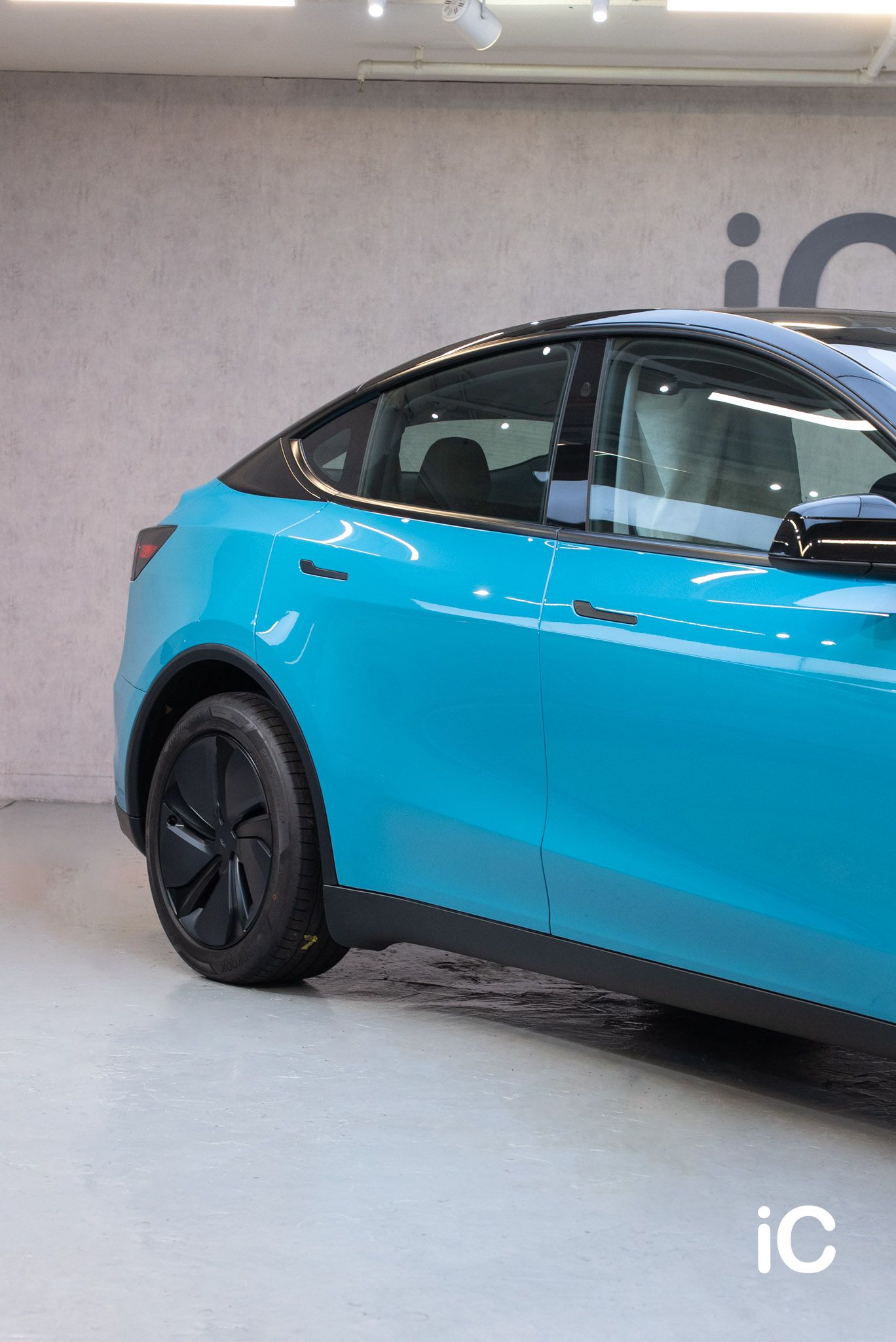 Tesla Model Y 轉色 PPF 施工作品