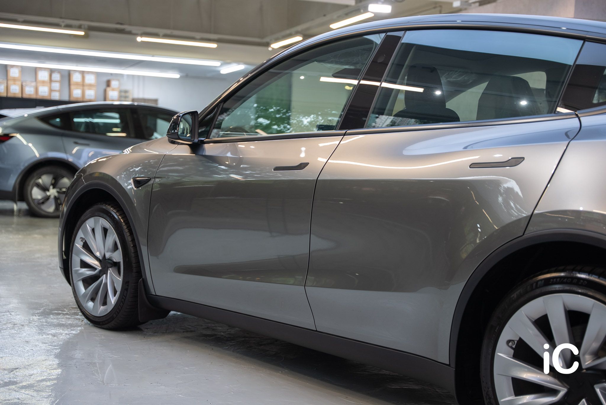 Tesla Model Y 轉色 PPF 施工作品