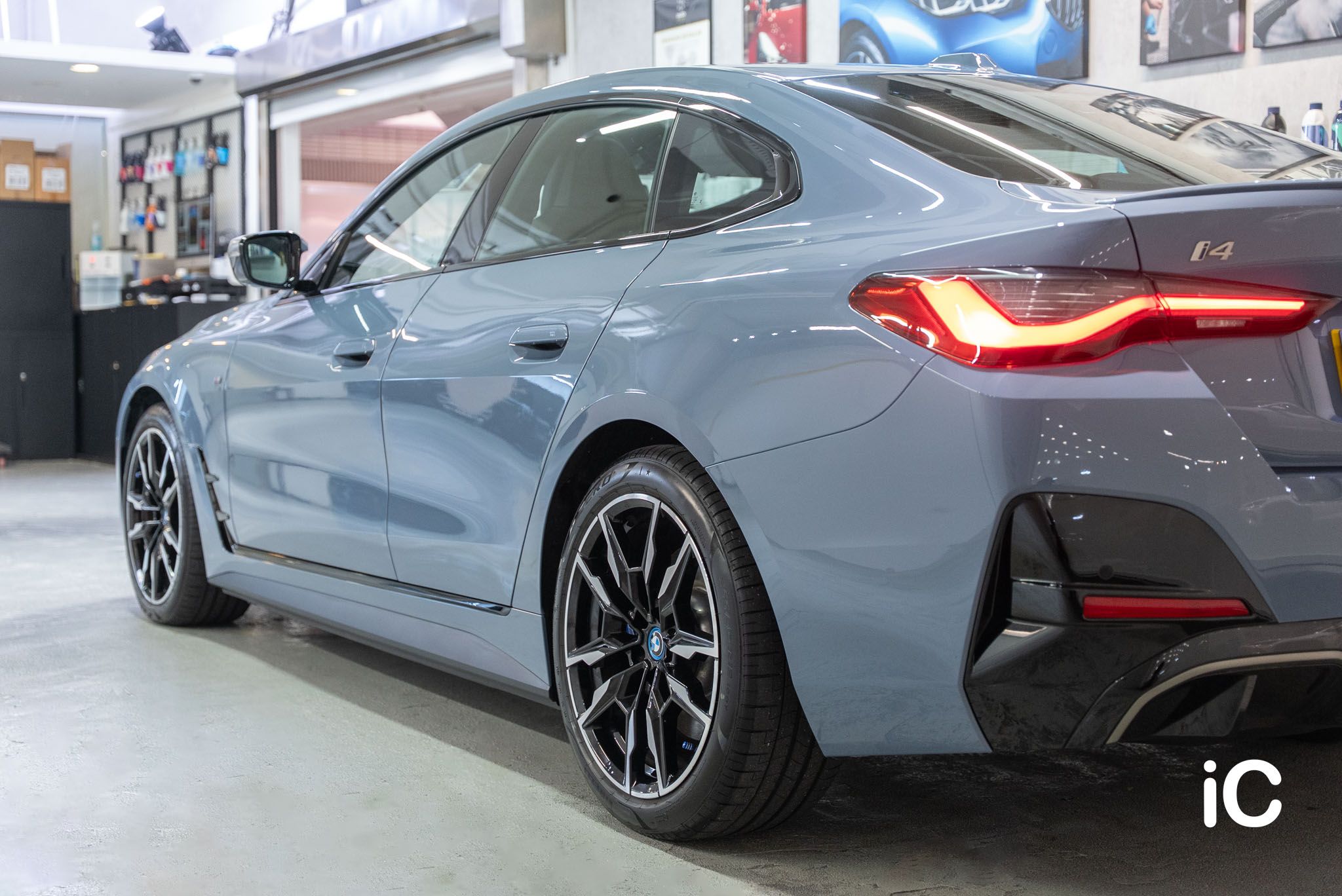 BMW i4 轉色 PPF 施工作品