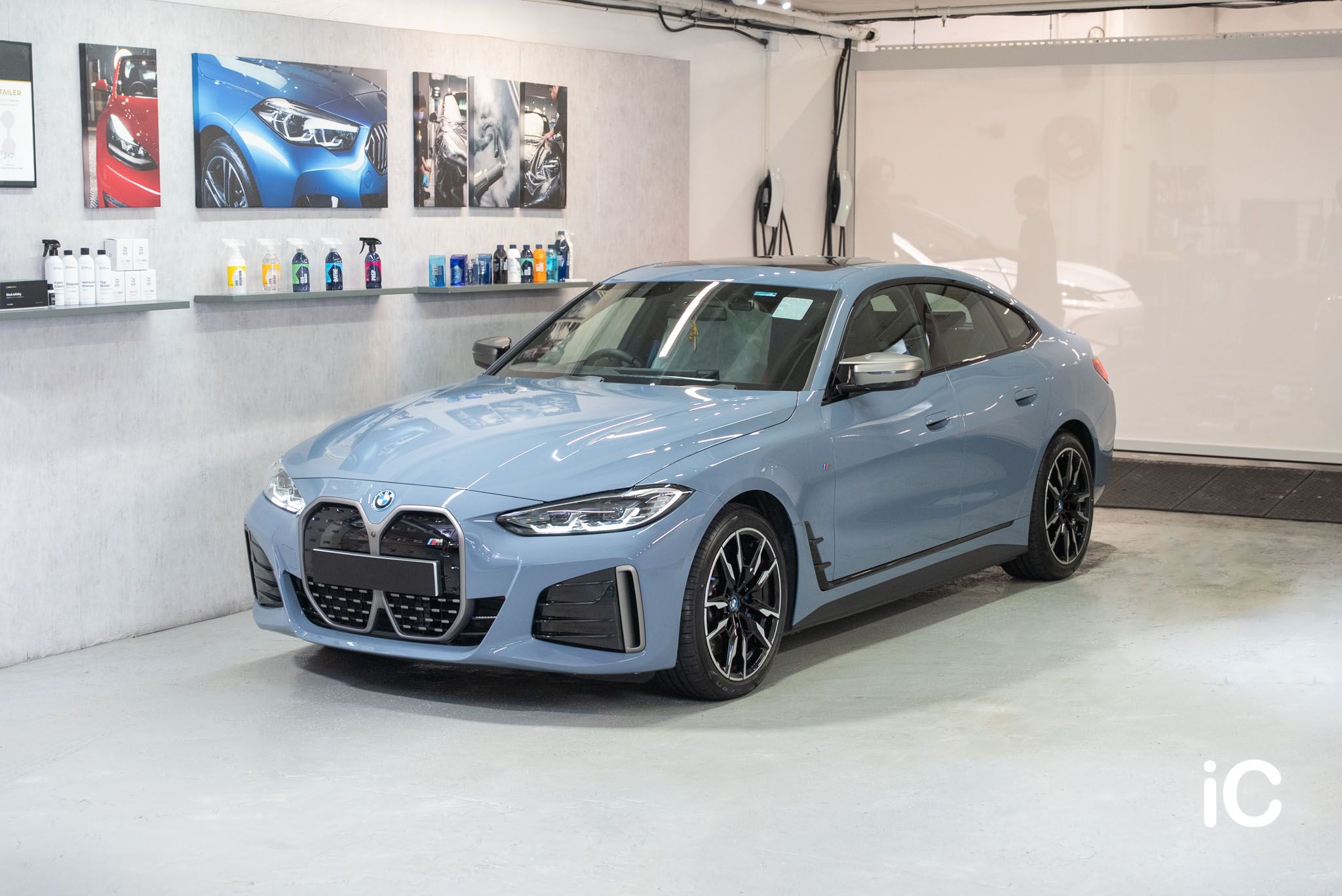 BMW i4 轉色 PPF 施工作品