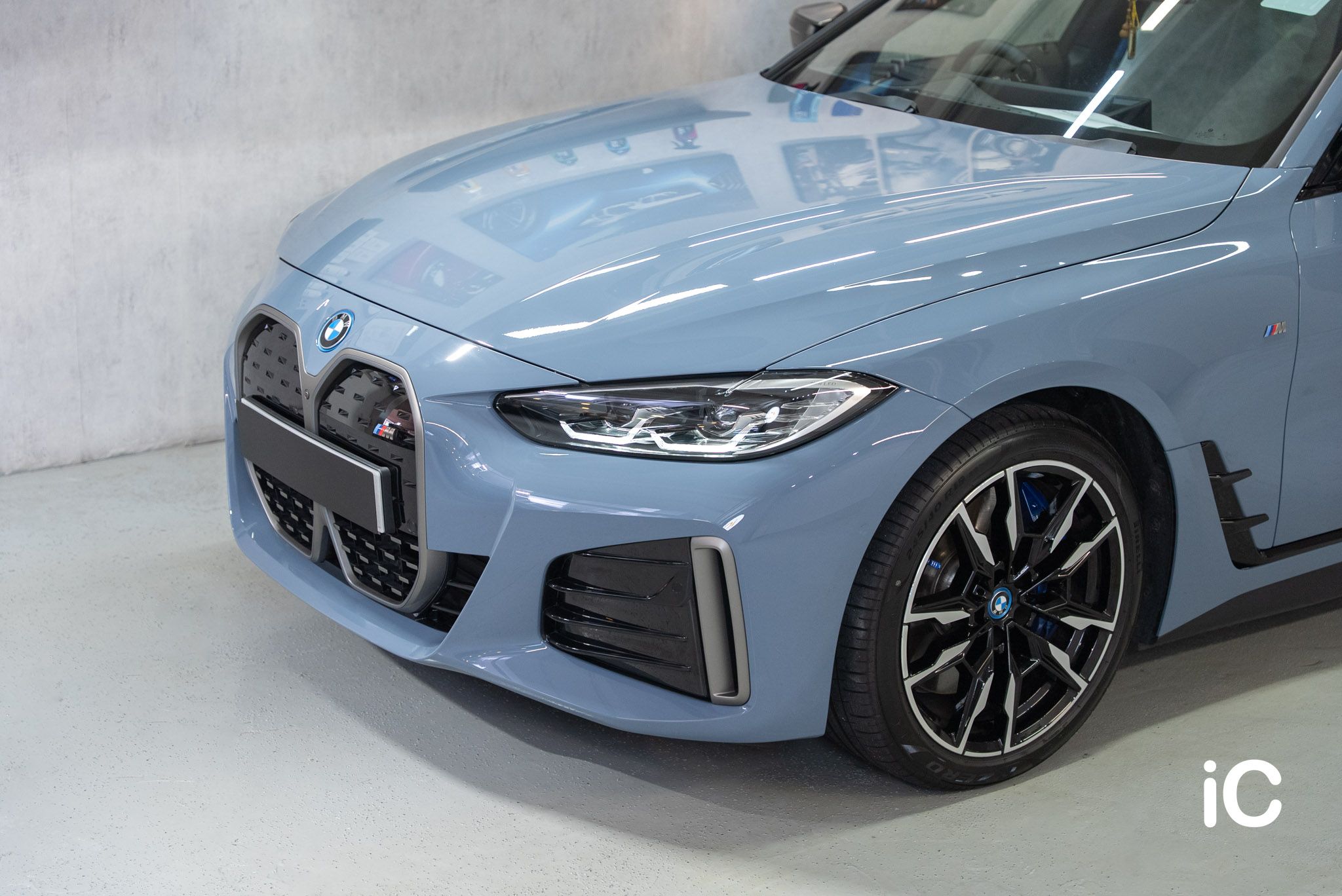 BMW i4 轉色 PPF 施工作品