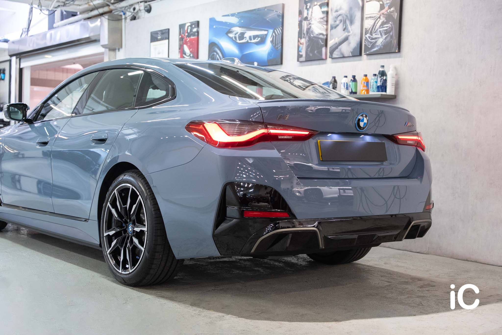 BMW i4 轉色 PPF 施工作品