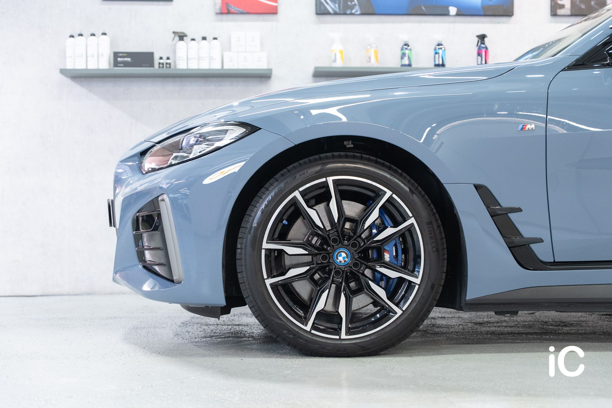 BMW i4 轉色 PPF 施工作品
