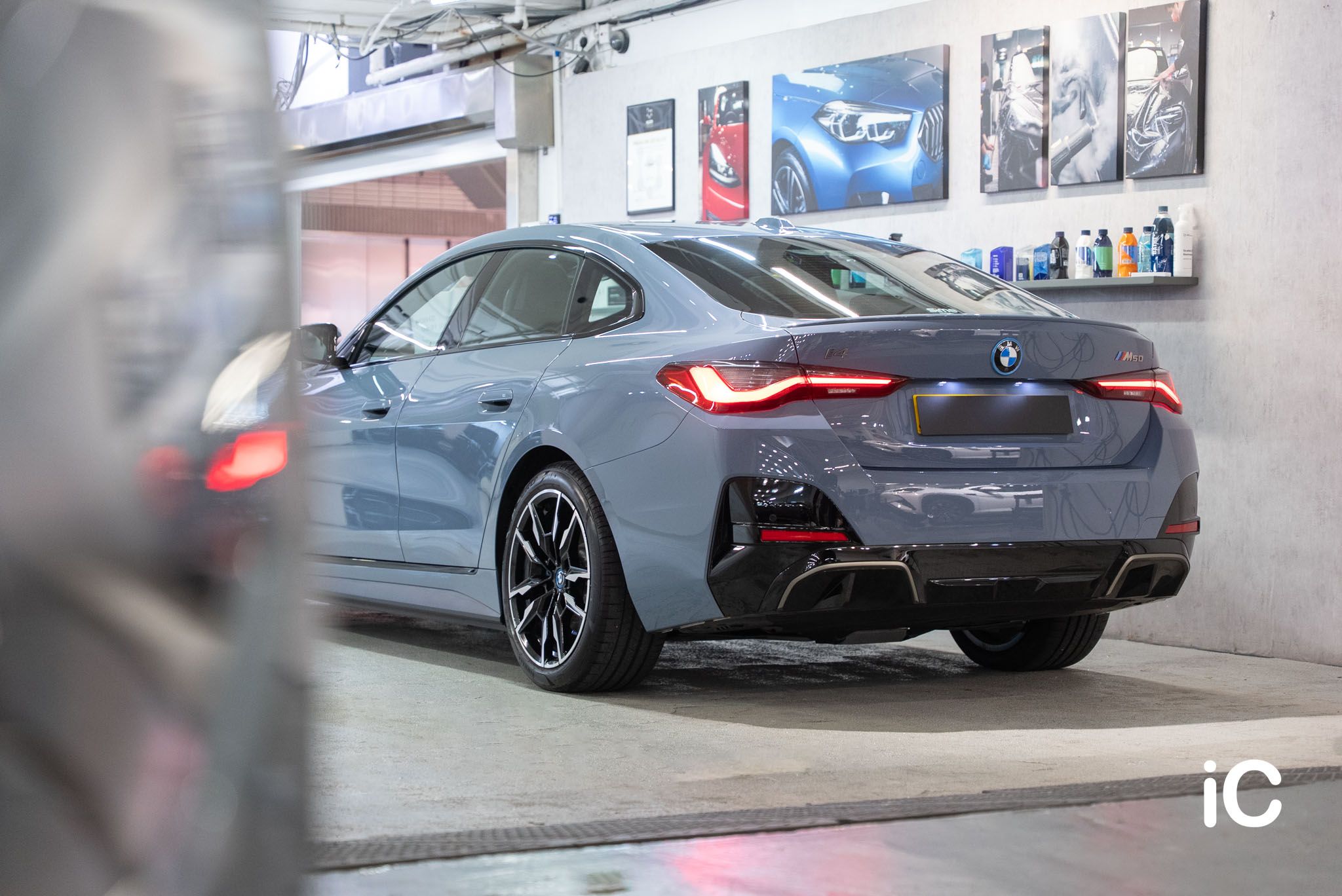 BMW i4 轉色 PPF 施工作品