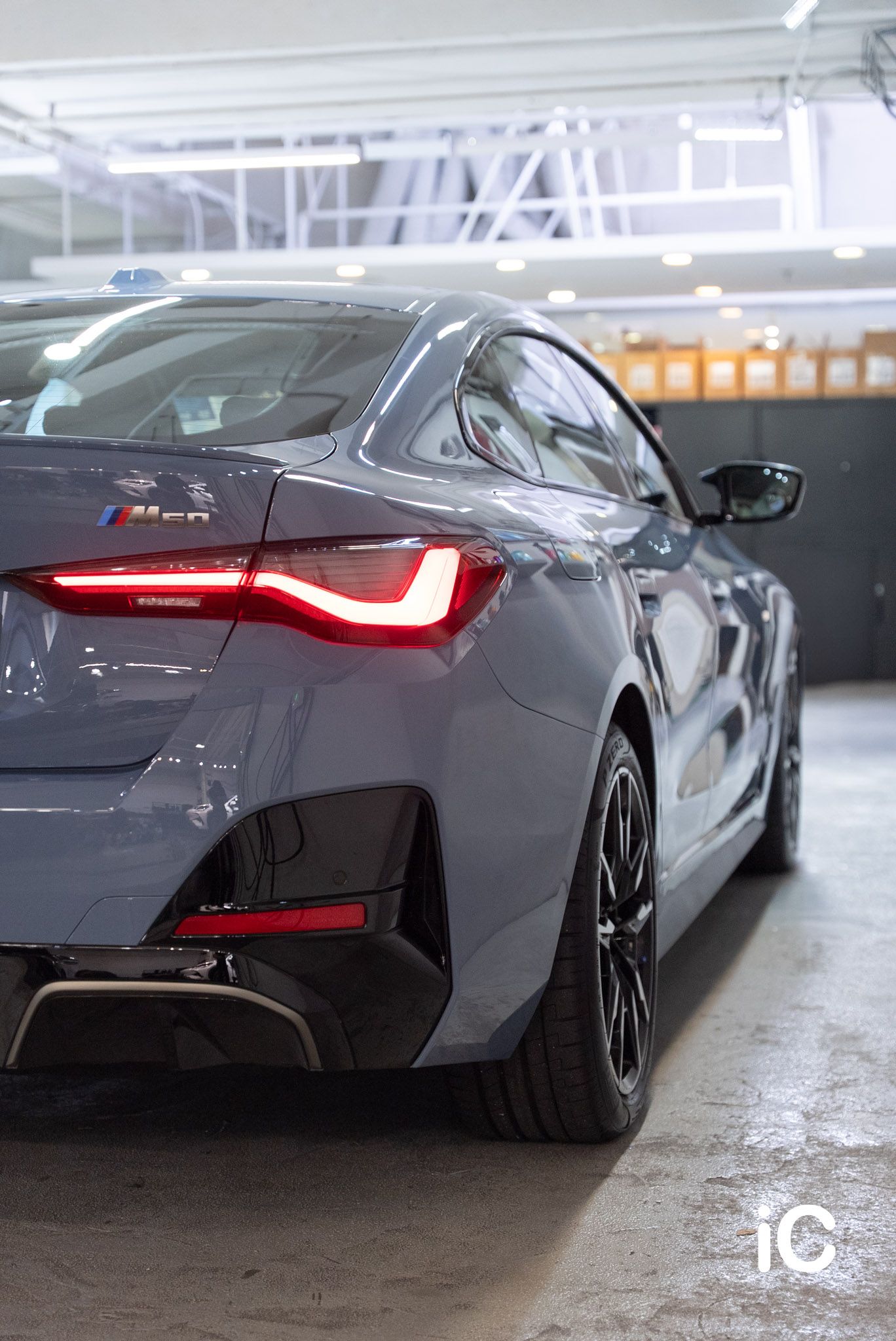 BMW i4 轉色 PPF 施工作品