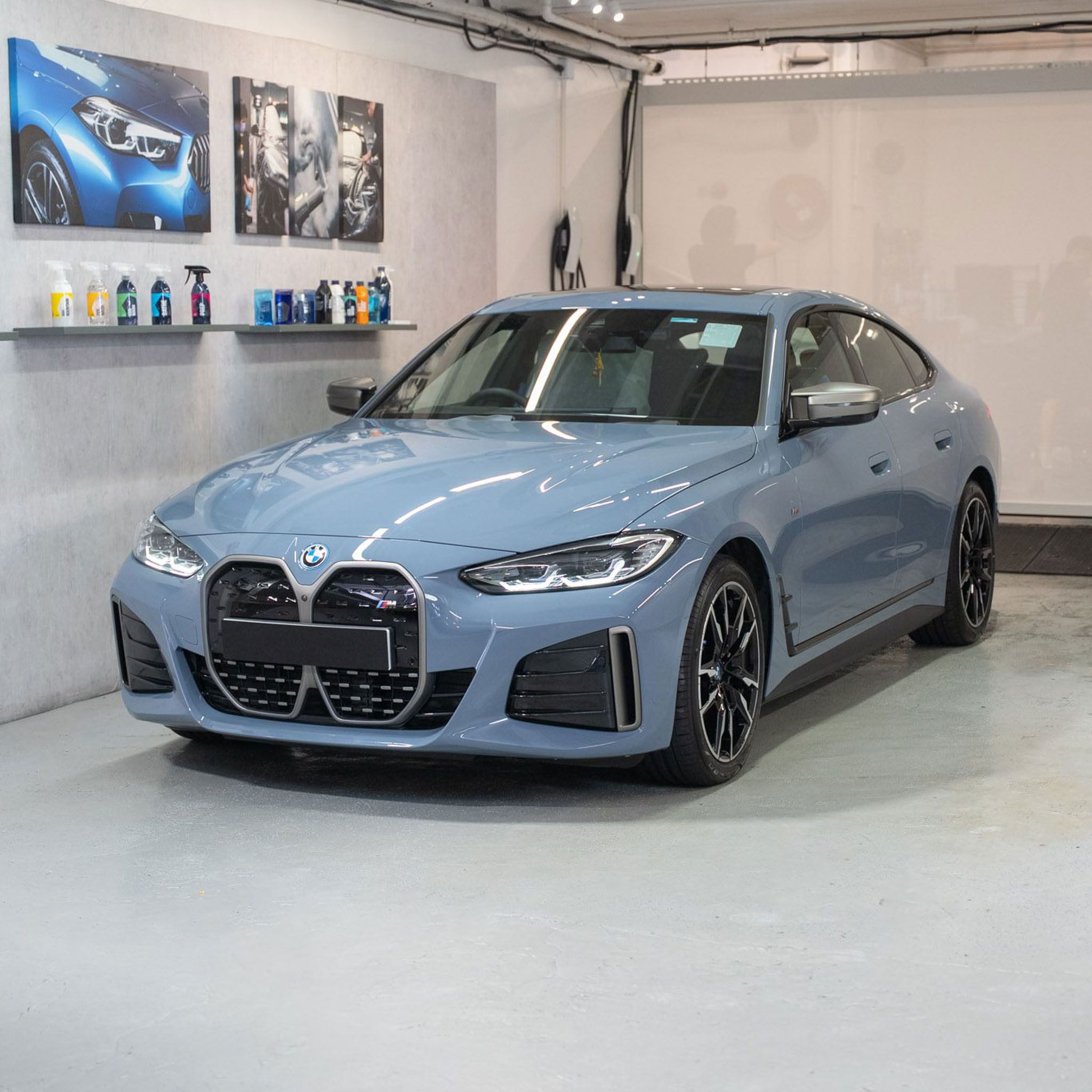 BMW i4 轉色 PPF 施工作品