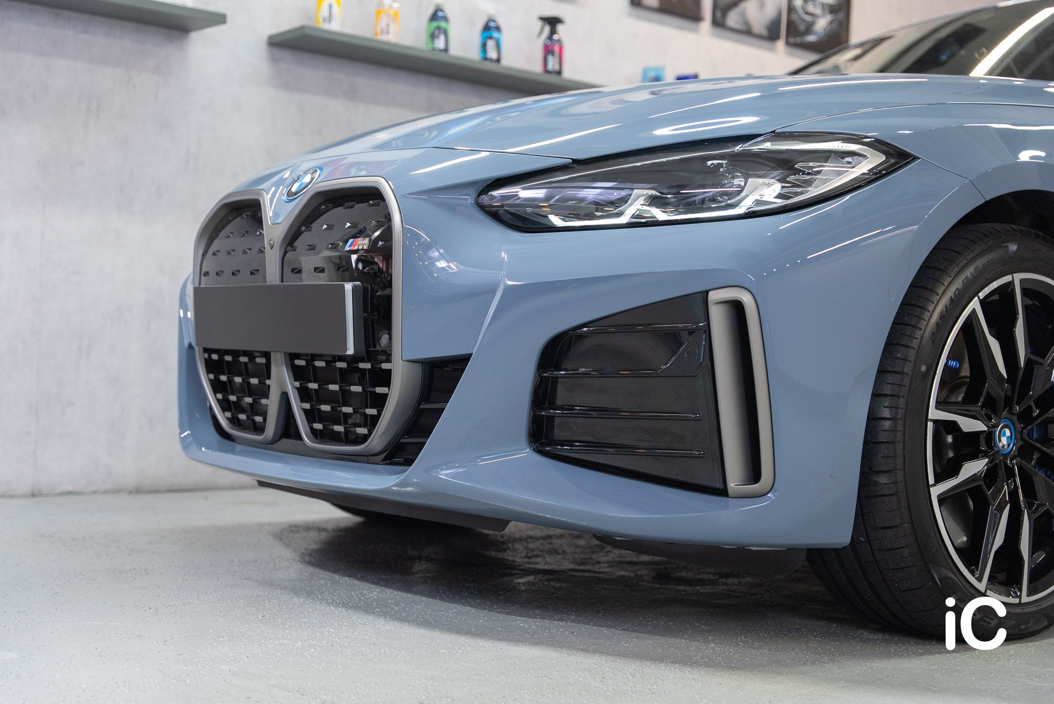BMW i4 轉色 PPF 施工作品
