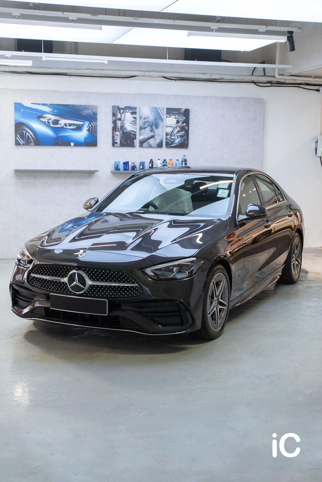 Mercedes-Benz C-Class 透明 PPF 施工作品