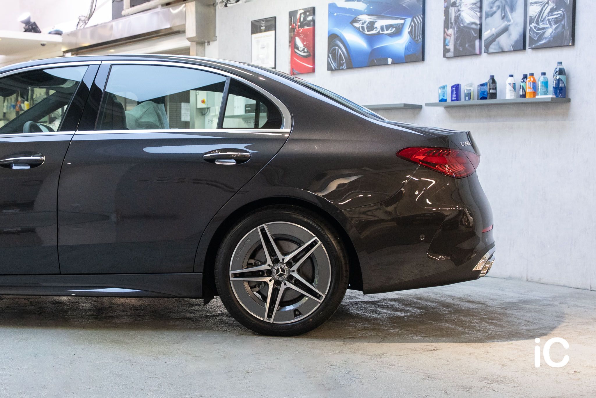 Mercedes-Benz C-Class 透明 PPF 施工作品
