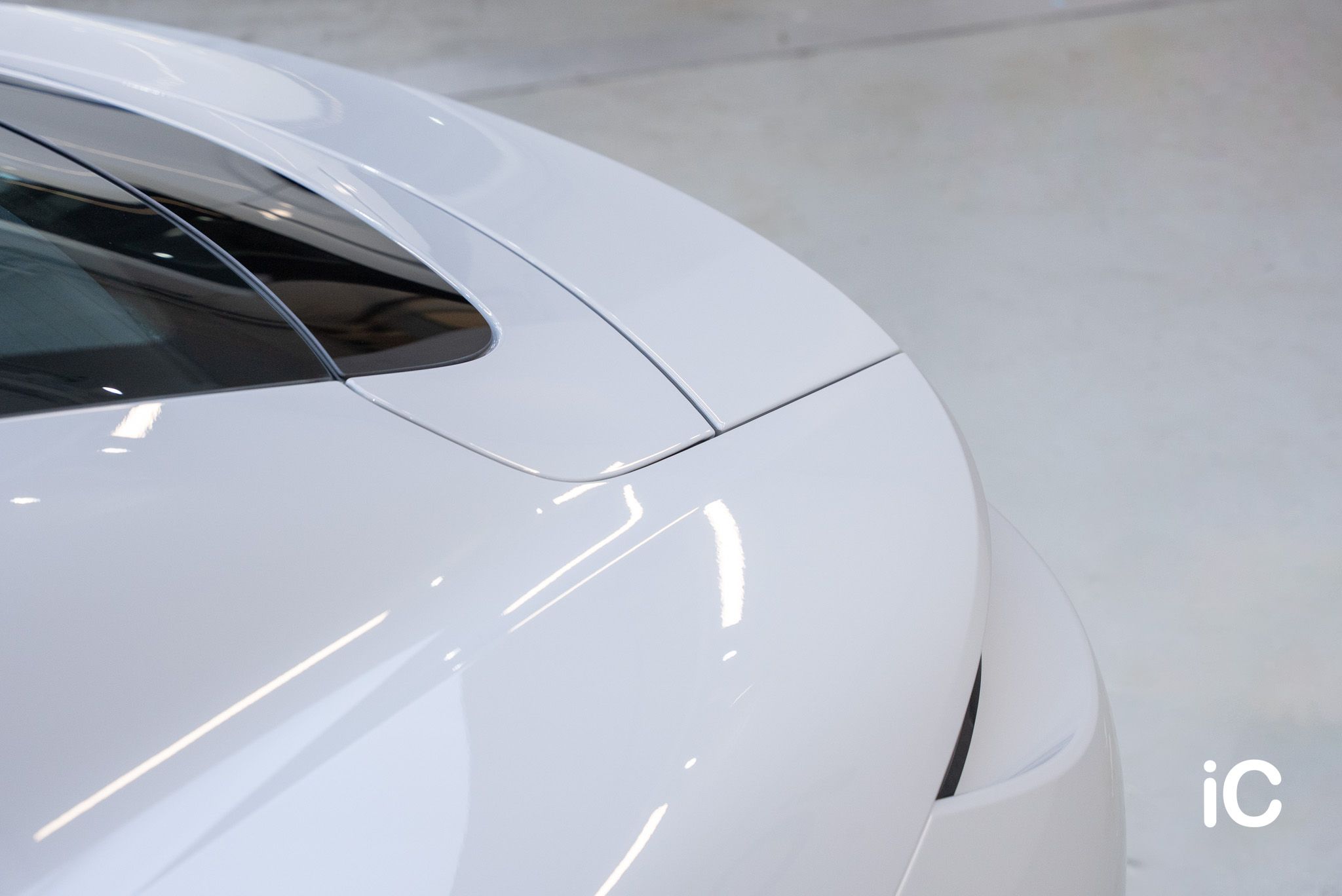Porsche Taycan 透明 PPF 施工作品