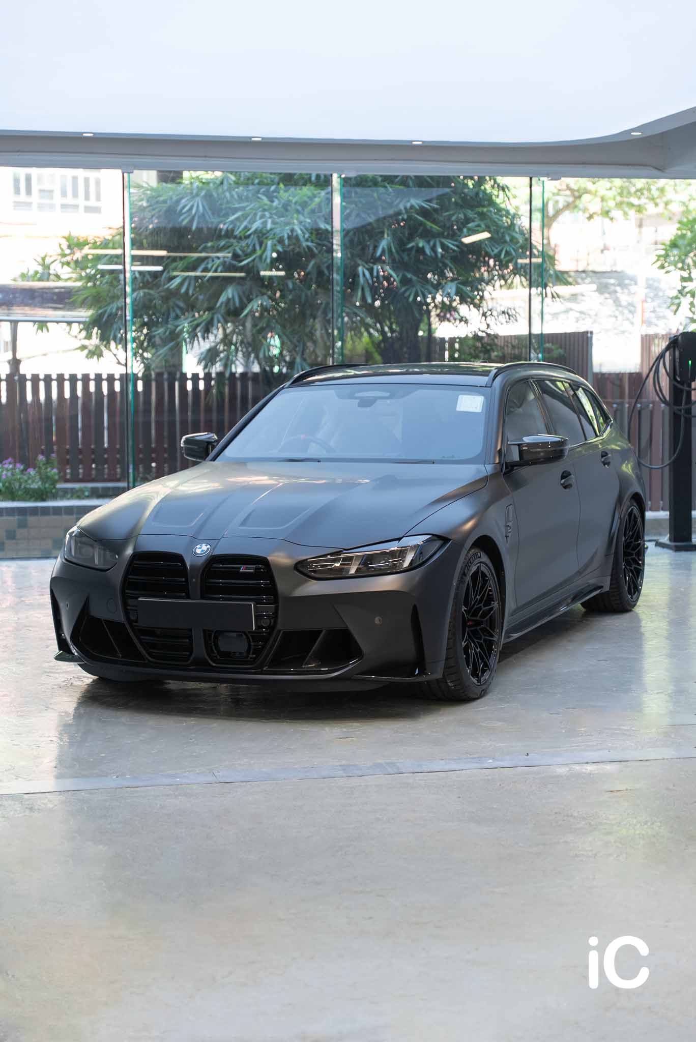 BMW M3 Competition 透明 PPF 施工作品