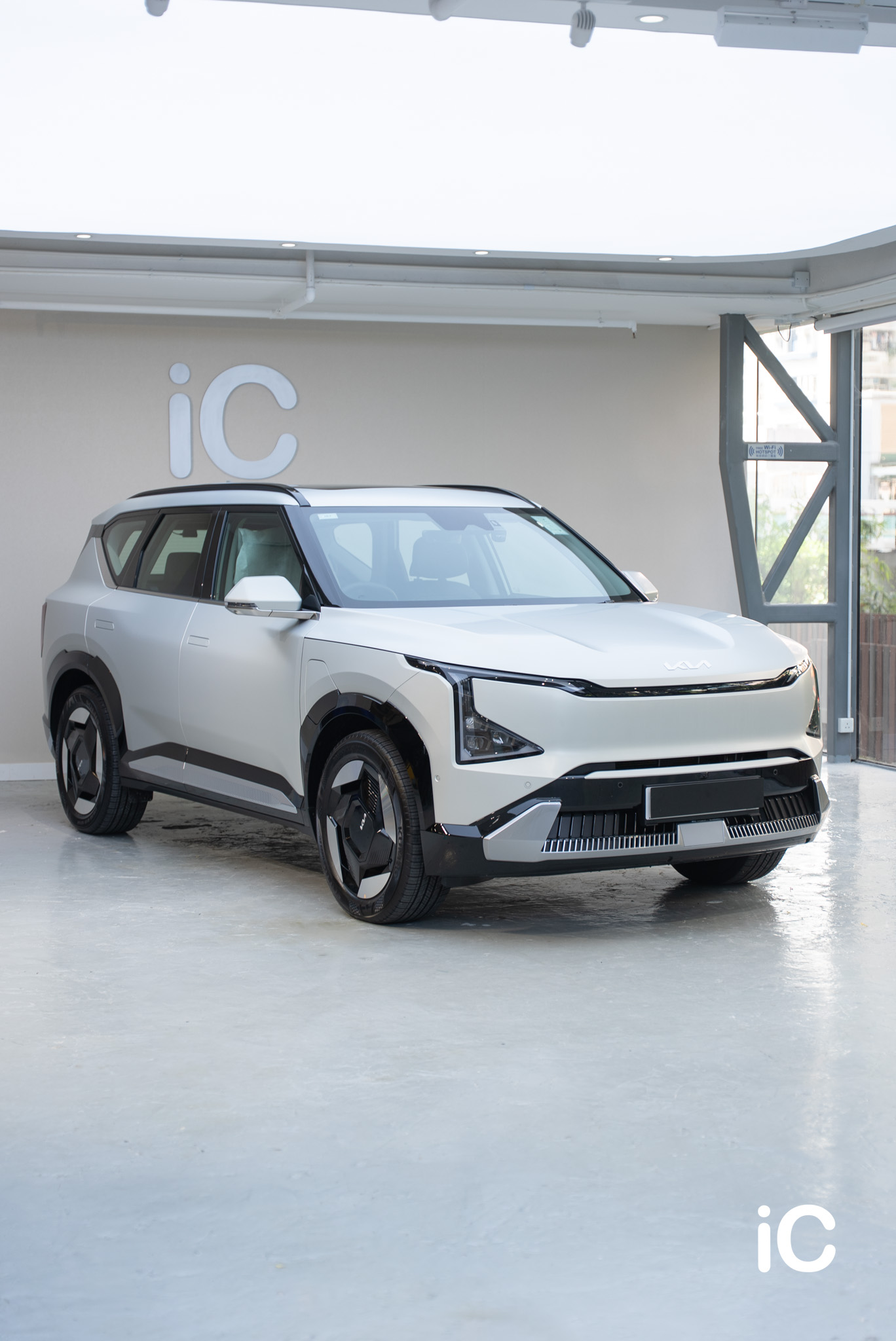 Kia EV5 透明 PPF 施工作品