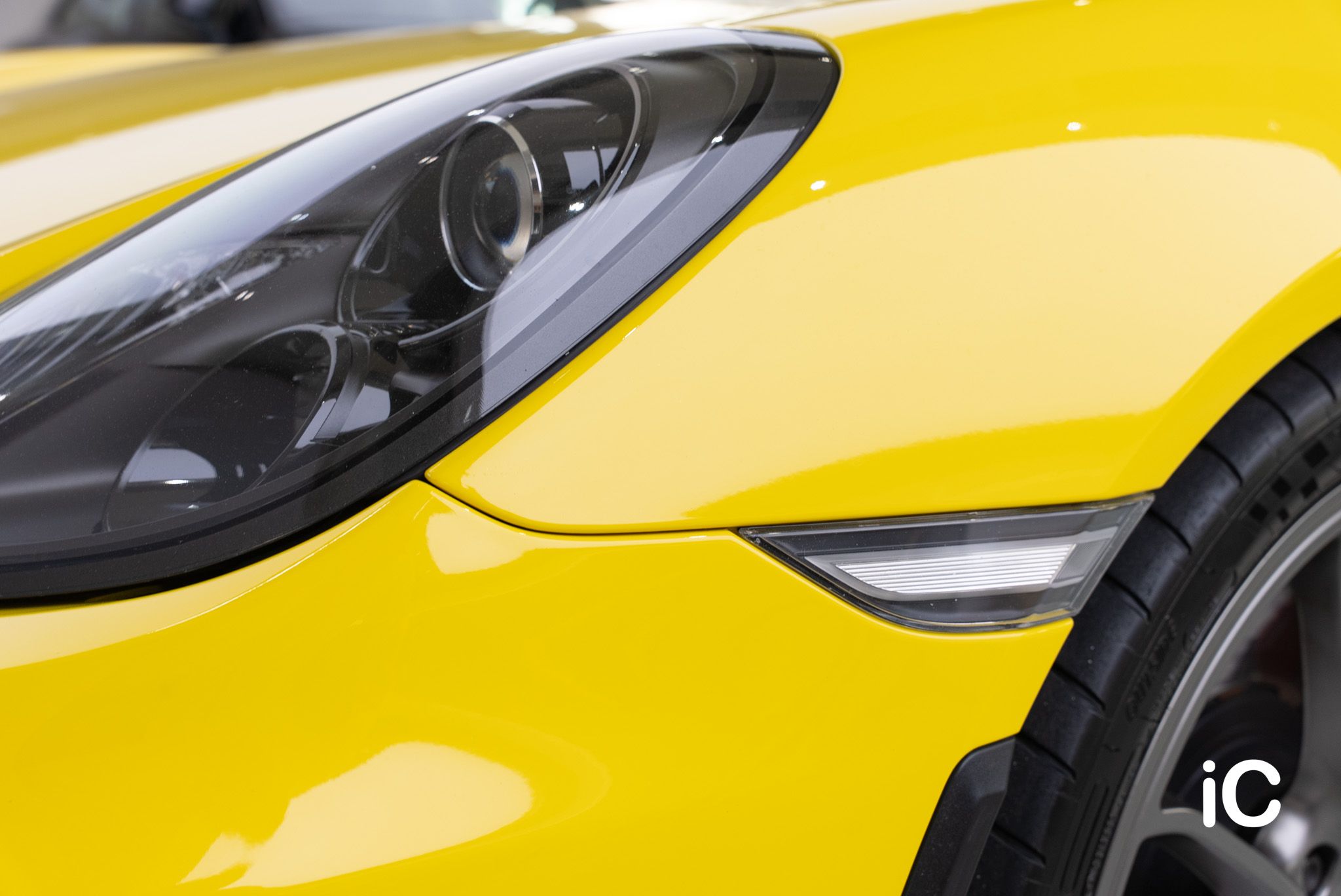 Porsche 981 Cayman GT4 透明 PPF 施工作品