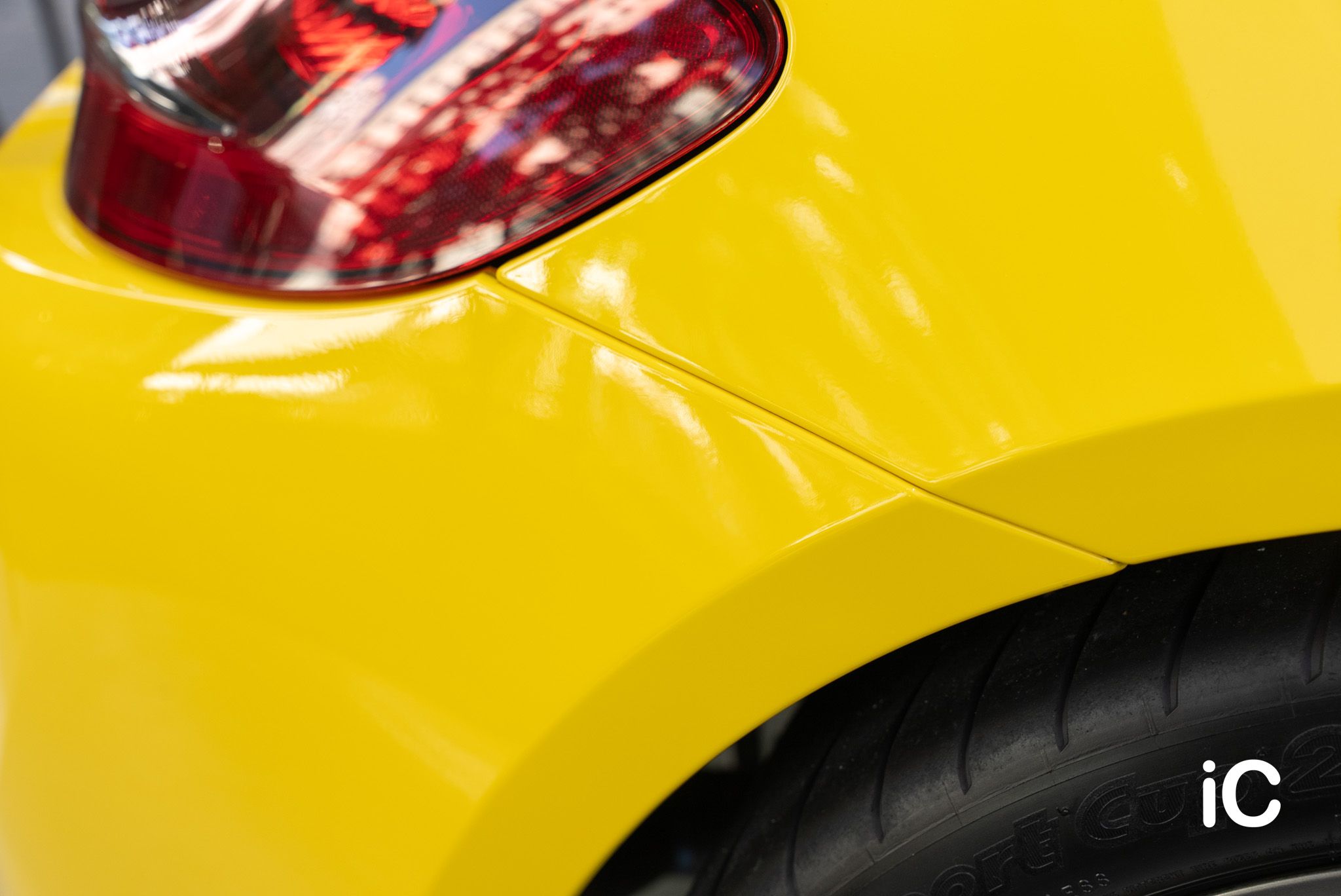 Porsche 981 Cayman GT4 透明 PPF 施工作品