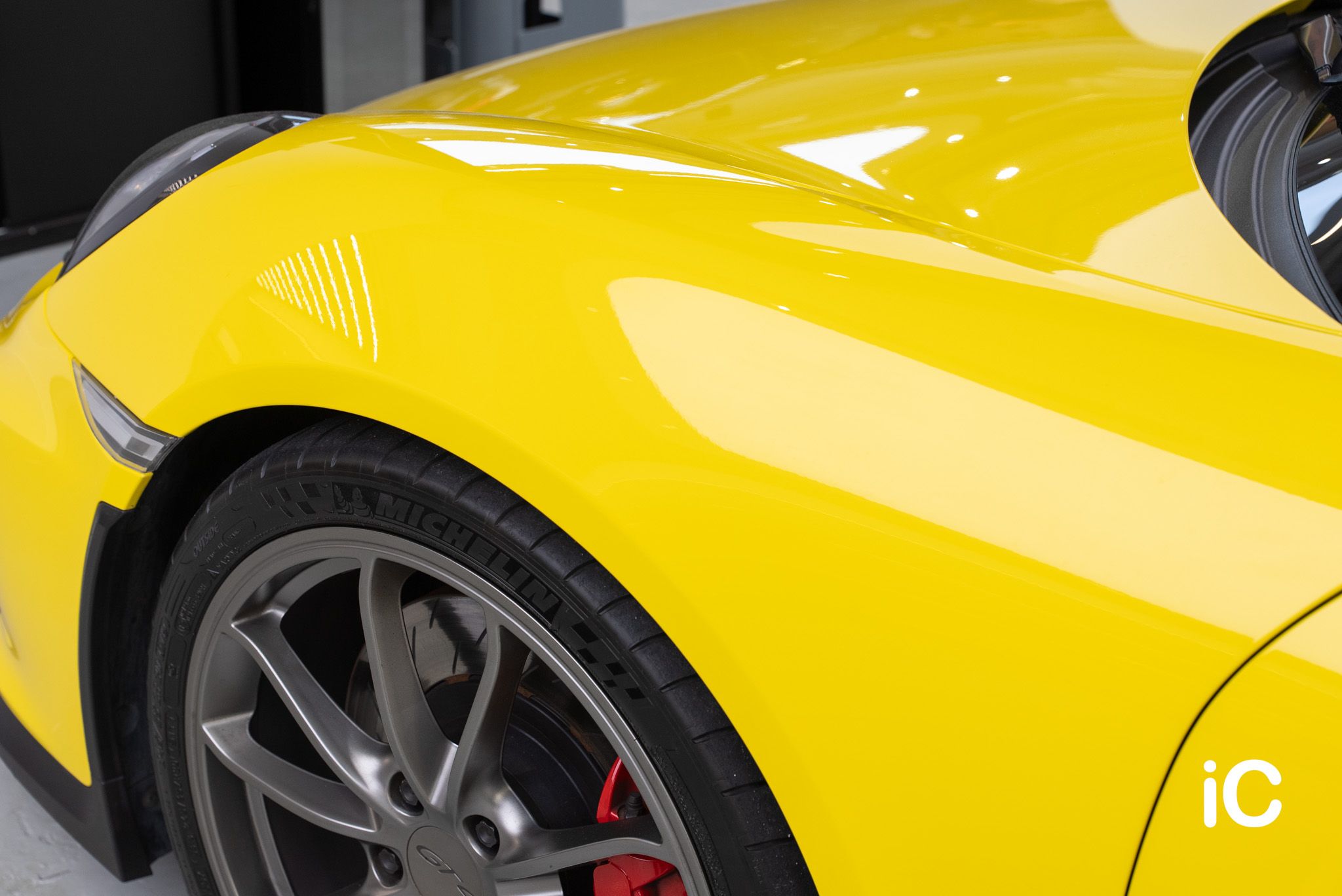 Porsche 981 Cayman GT4 透明 PPF 施工作品