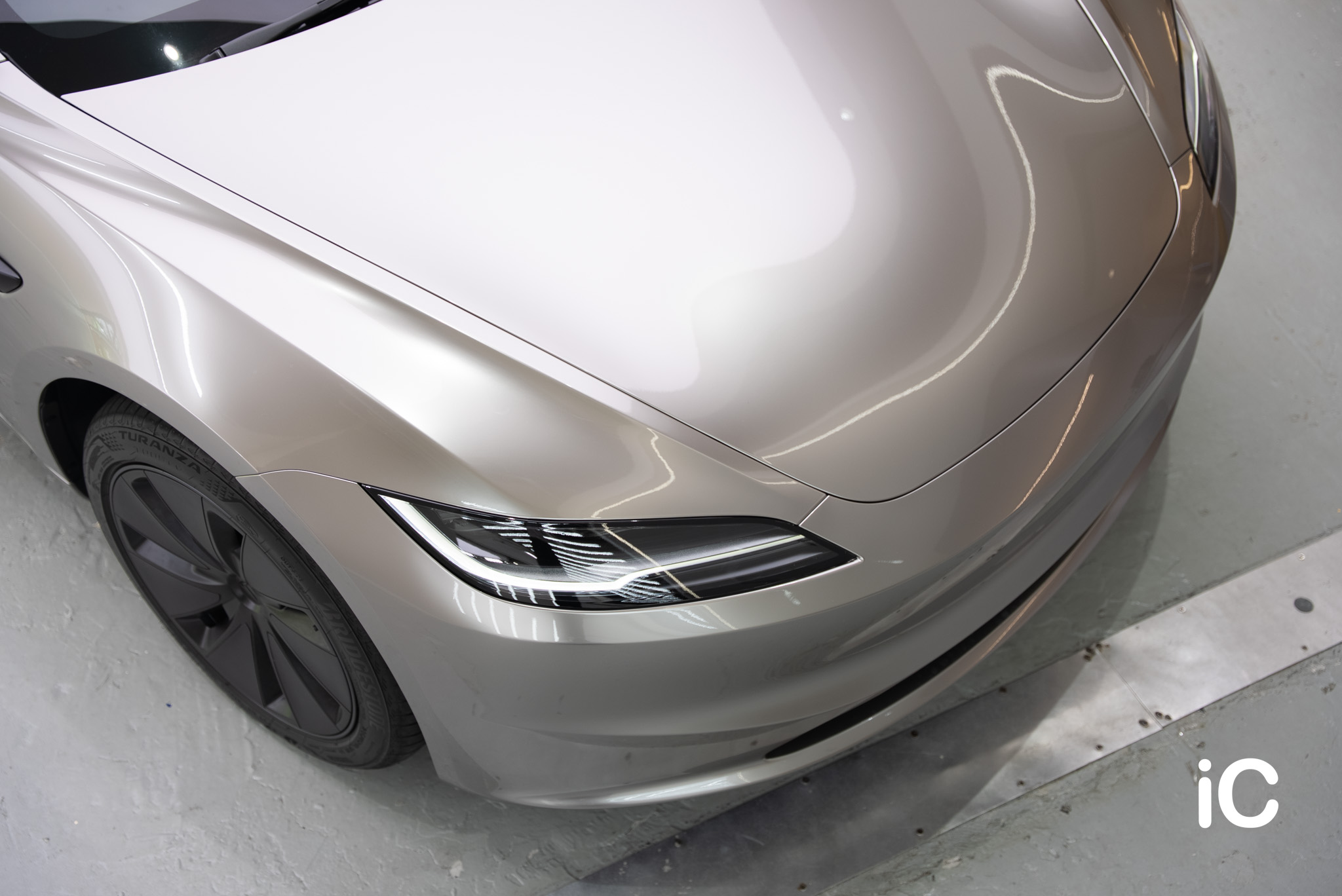 Tesla Model 3 轉色 PPF 施工作品