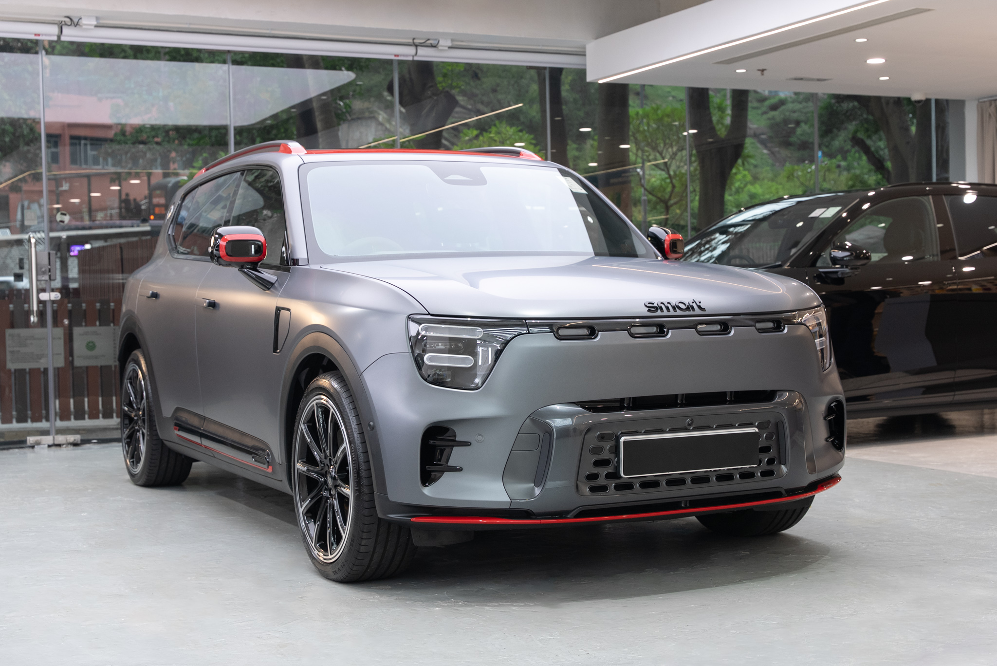 smart #5 BRABUS 透明 PPF 施工作品