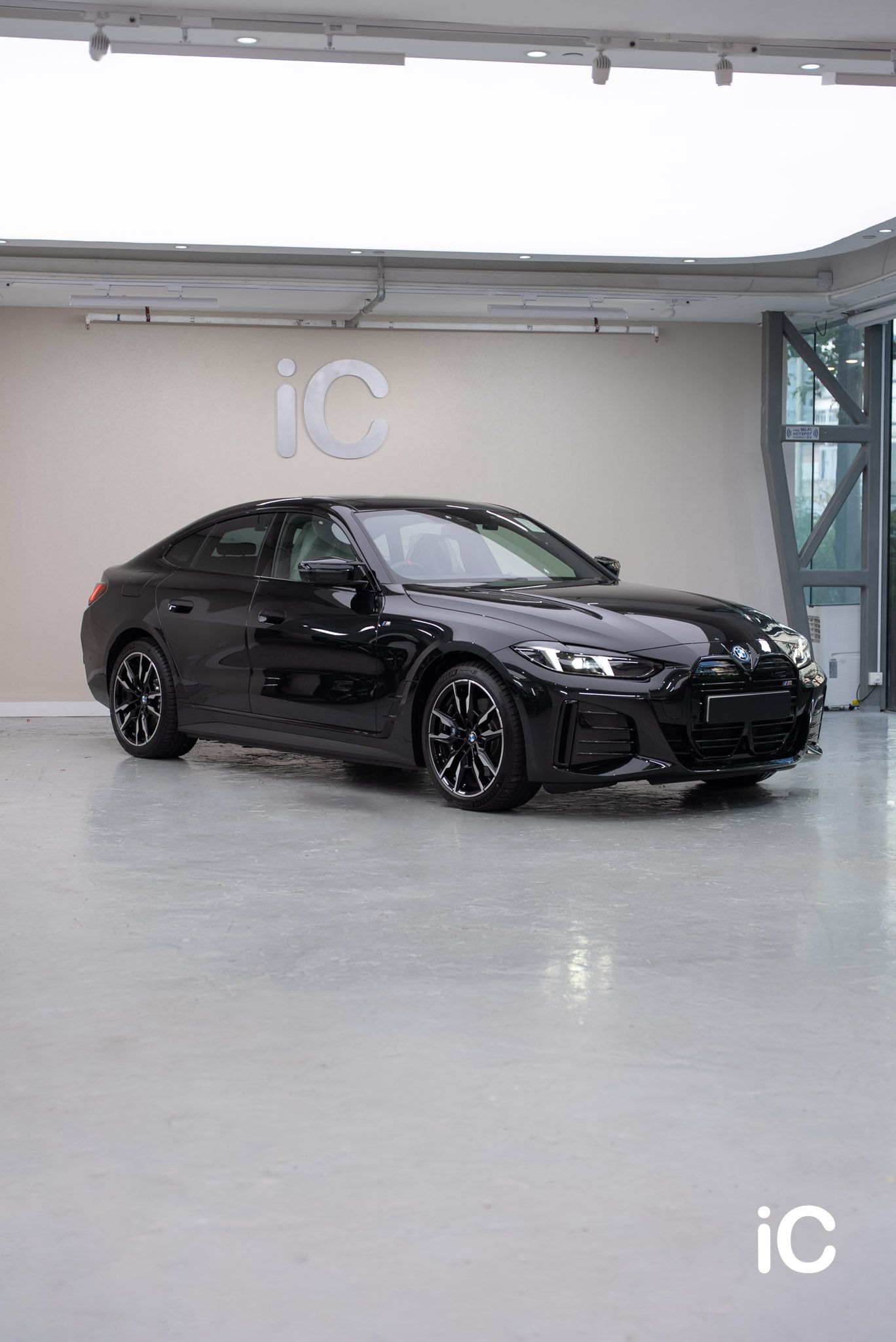 BMW i4 (M50) 透明 PPF 施工作品